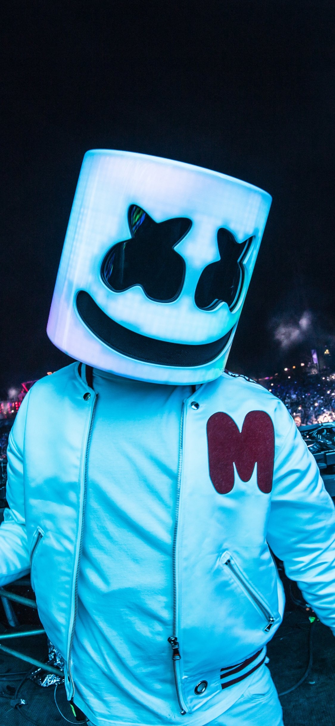 1130x2440 Download  wallpaper marshmello, dj, musician, 2018, Phone