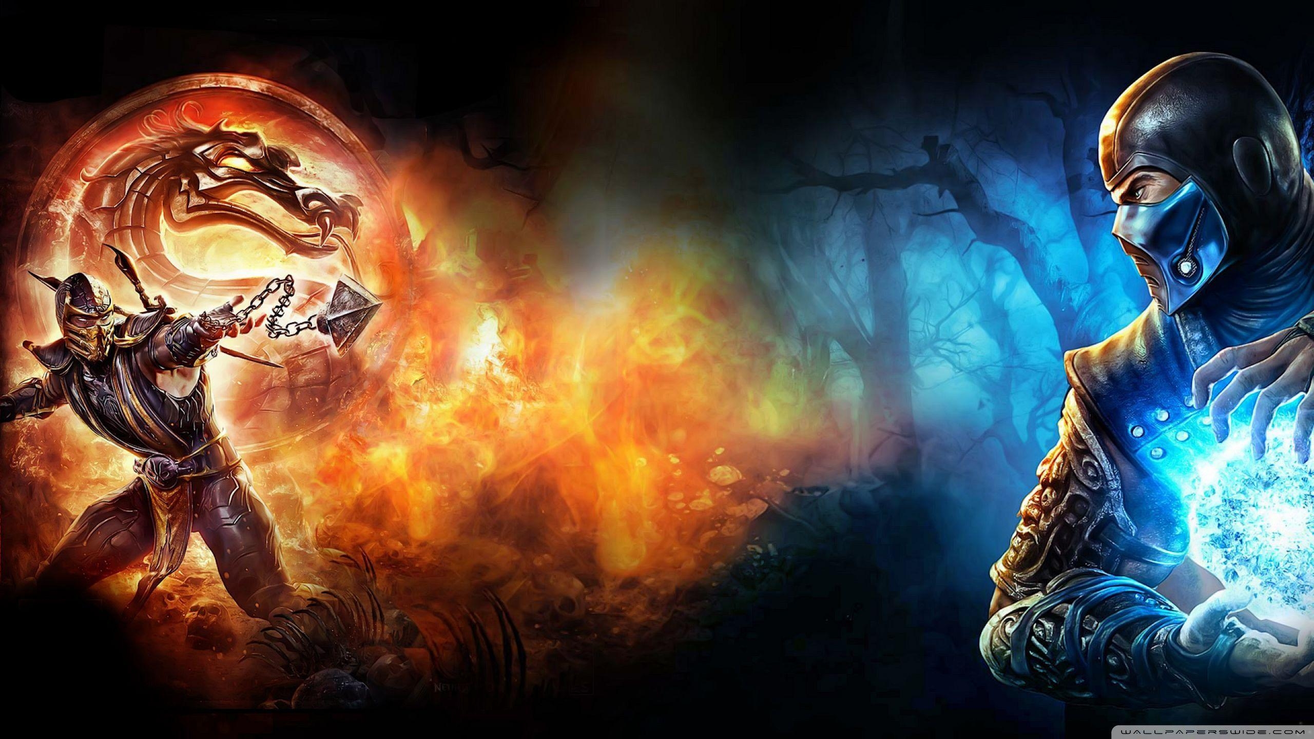 2560x1440 Mortal Kombat Scorpion Vs Sub Zero Wallpaper Free Mortal, Desktop