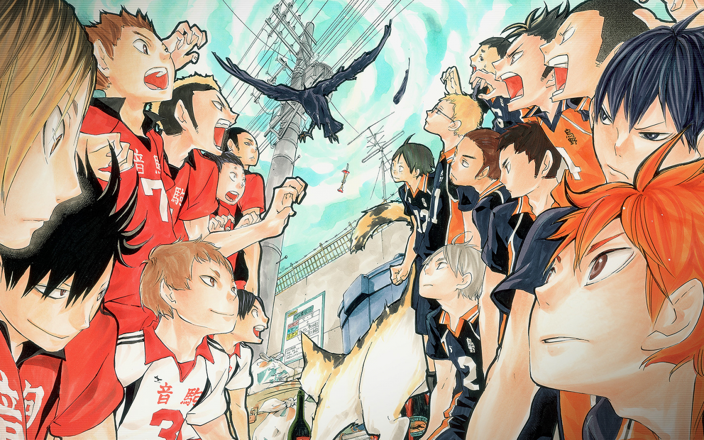 1440x900 Free download Karasuno VS Nekoma Full HD Wallpaper and Background [1920x1080] for your Desktop, Mobile & Tablet, Desktop