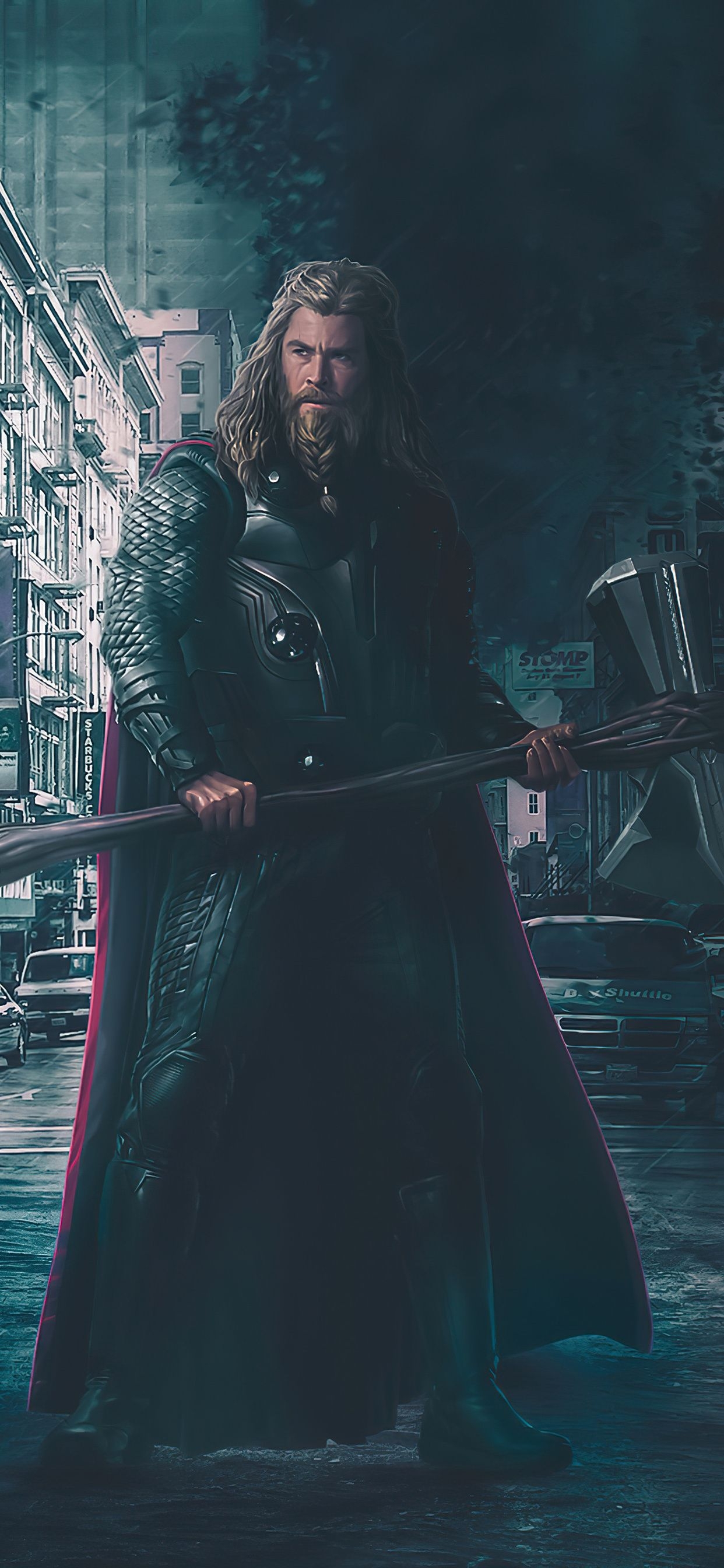 1250x2690 Thor Stormbreaker 4k iPhone XS MAX HD 4k Wallpaper, Image, Background, Photo and Picture, Phone