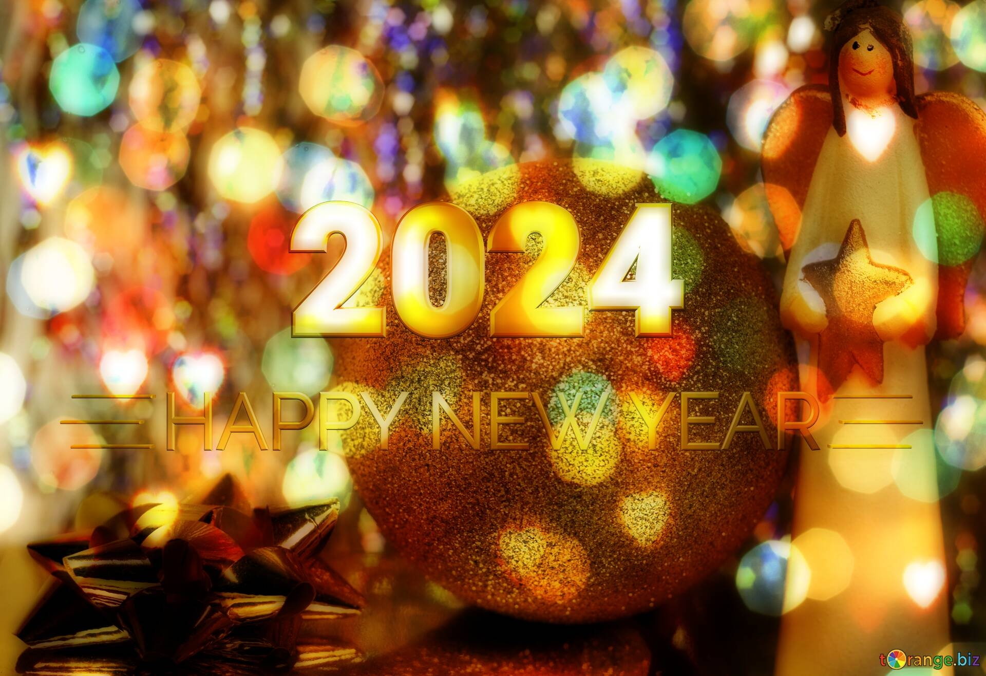 1920x1320 Merry christmas Happy New Year 2024 №212478, Desktop