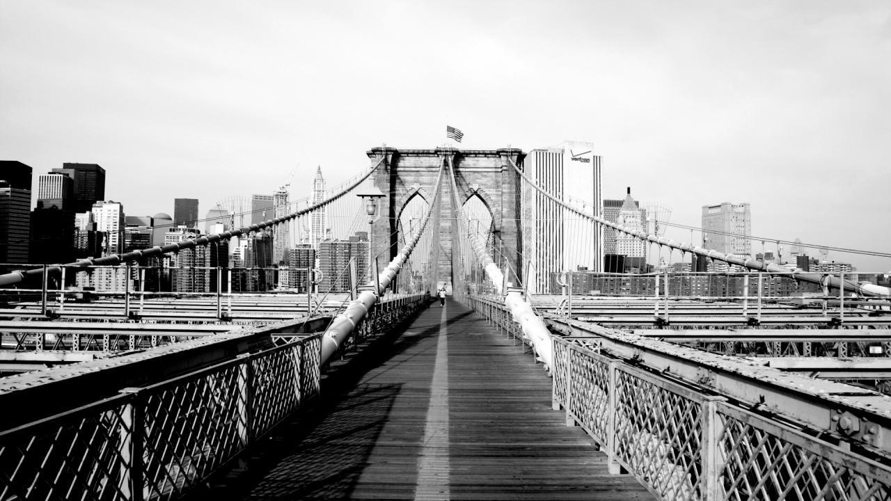 1280x720 Brooklyn Bridge Wallpaper #Q6KN 0.51 Mb, Desktop