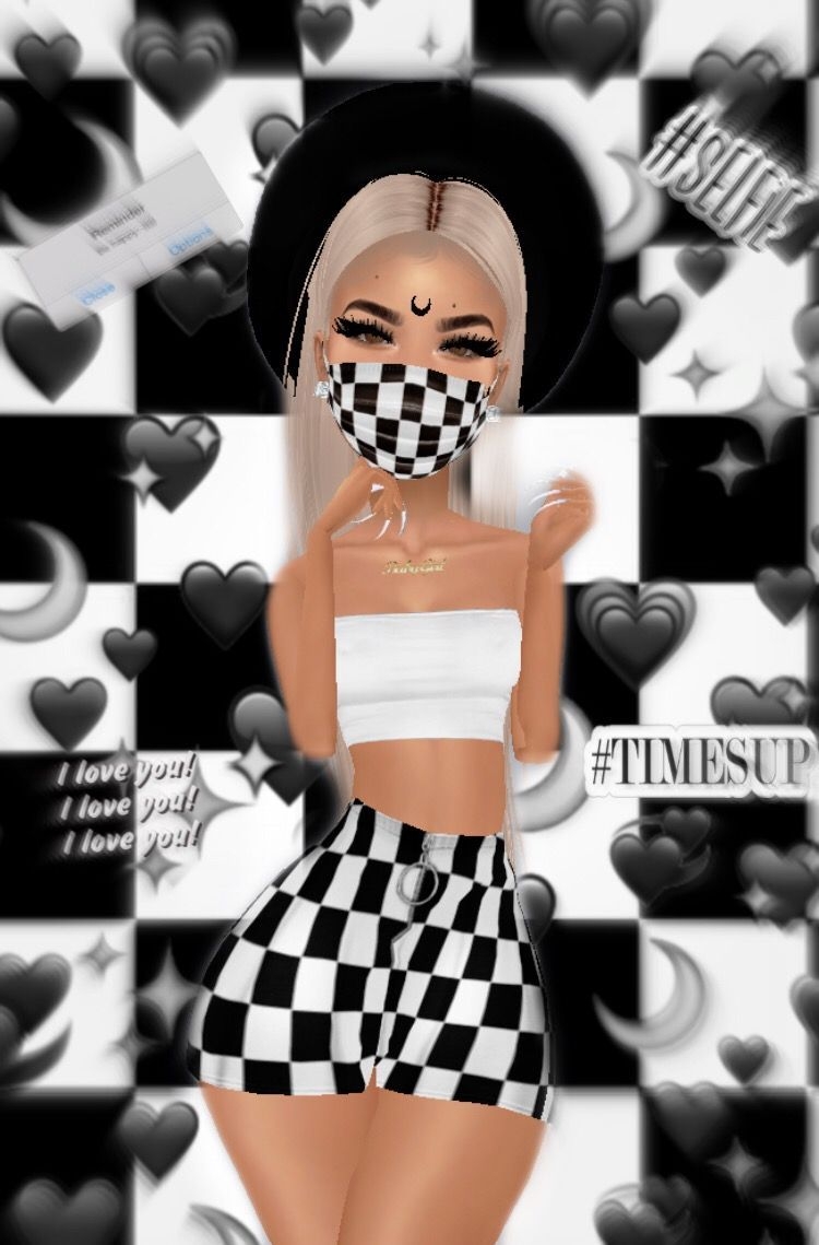 750x1140 freetoedit #imvu #imvubaddie #imvufashion #imvuavatar #imvuavi #imvugirl #imvuedits #imvuonly #imvuinstamobi. Black girl cartoon, Black girl art, Cartoon outfits, Phone