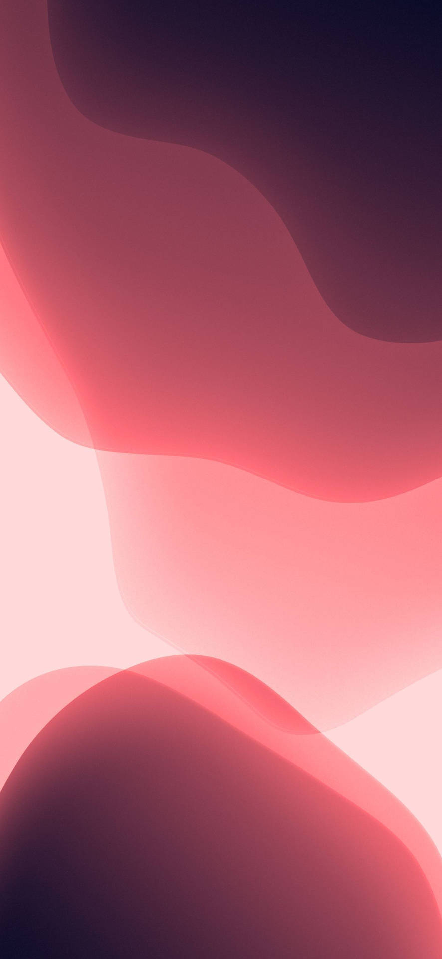 890x1920 Download iPhone 13 IOS Pink Abstract Wallpaper, Phone