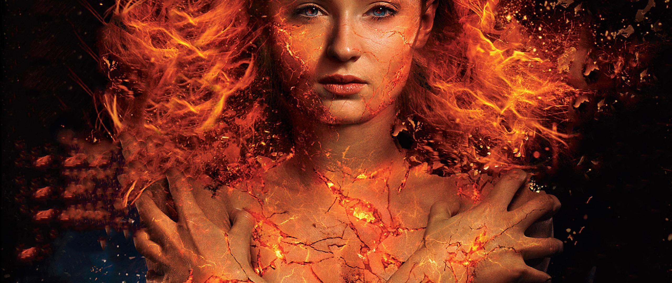 2560x1080 Dark Phoenix Wallpaper, Dual Screen