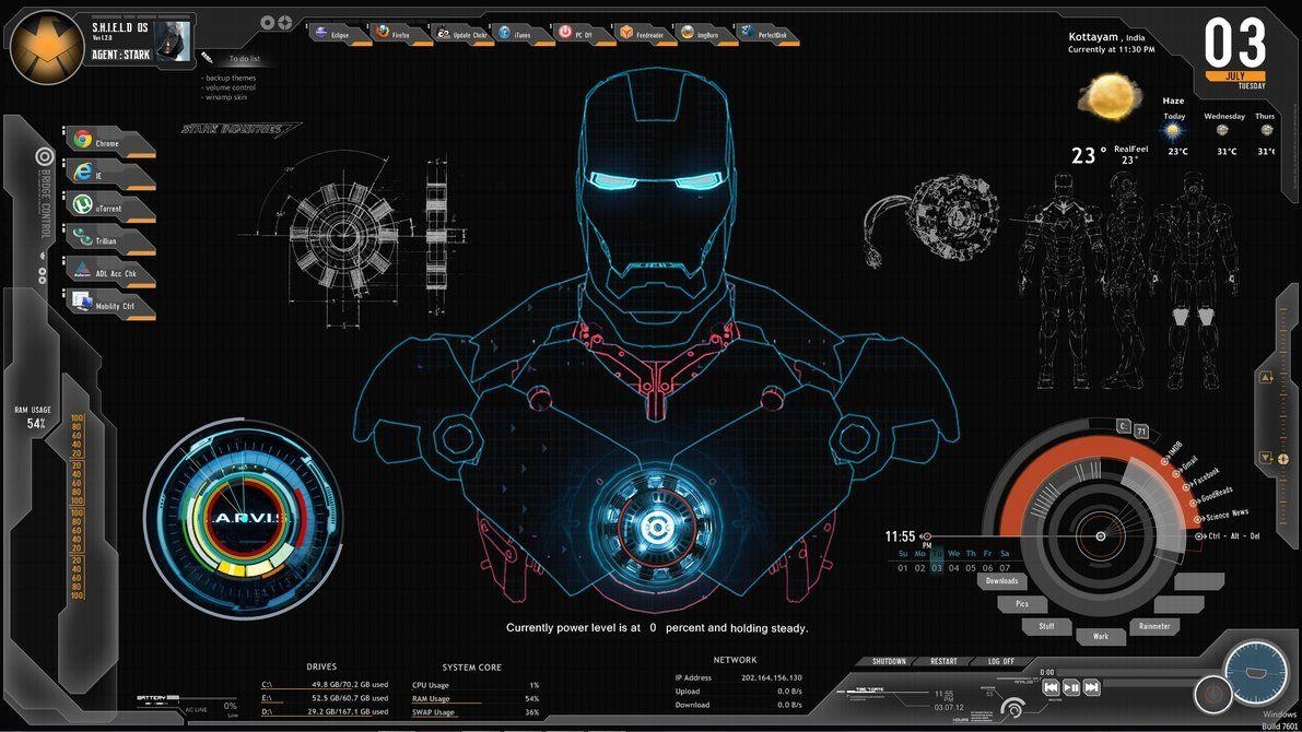 1200x670 Iron Man HUD Wallpaper Free Iron Man HUD Background, Desktop