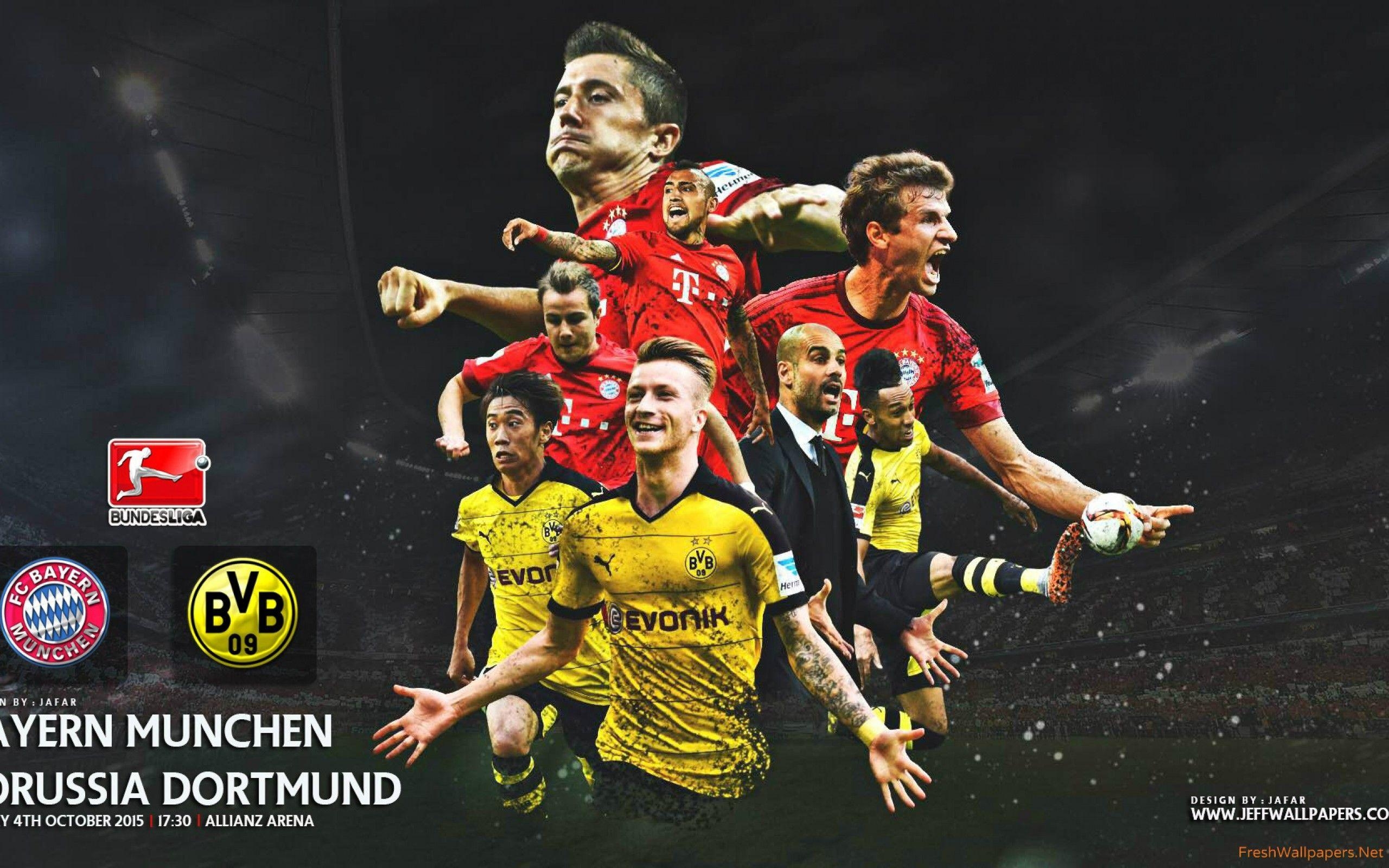 2560x1600 Bayern Munich V BVB 2015 2016 Bundesliga Wallpaper, Desktop