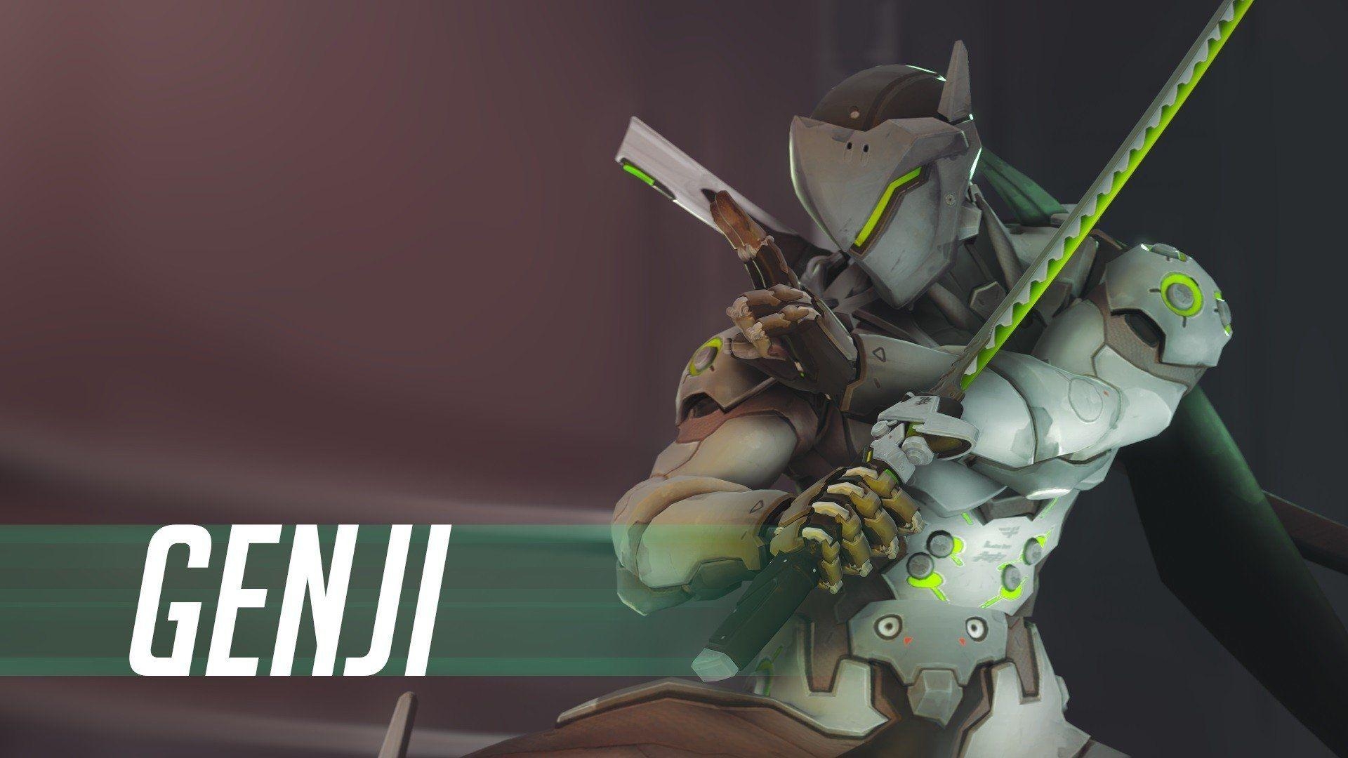 1920x1080 Genji (Overwatch) HD Wallpaper, Desktop