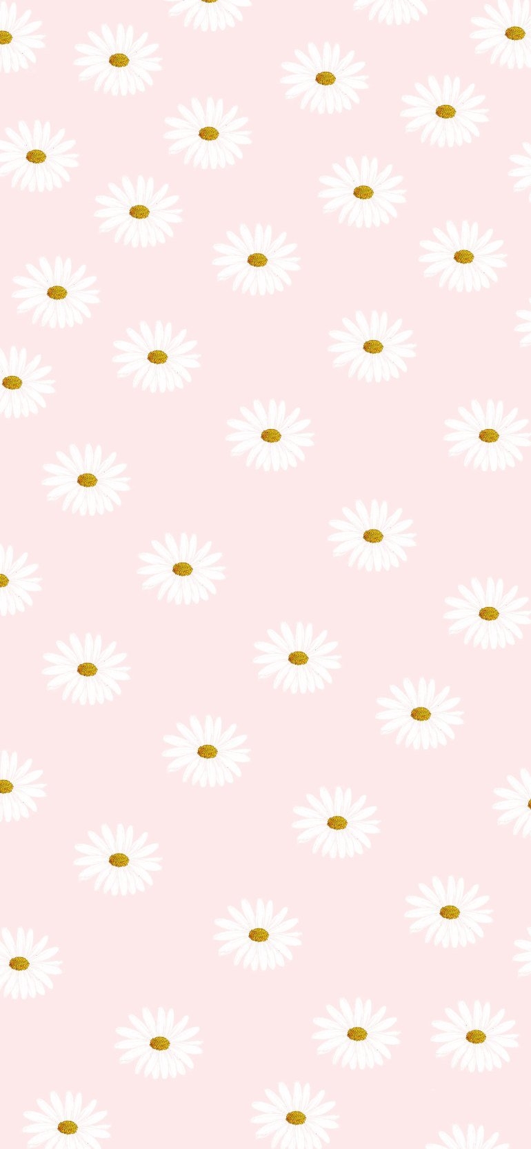 770x1670 Pink Aesthetic Picture, Daisy, Phone