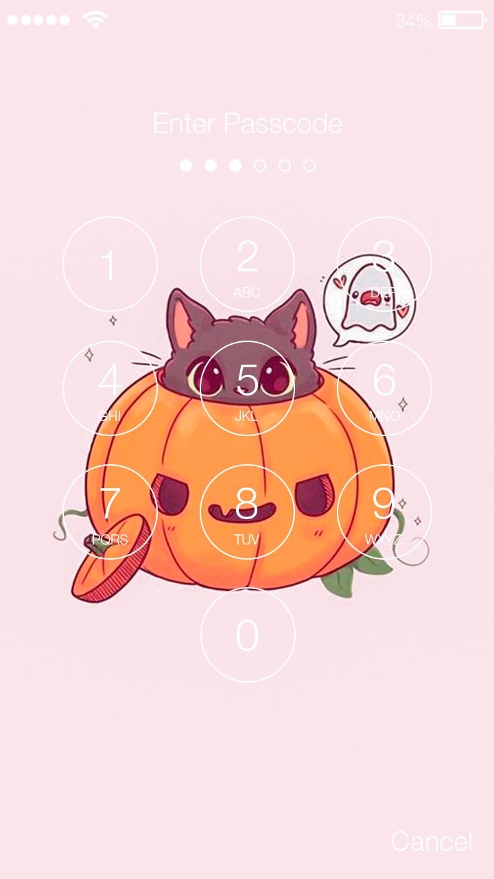 720x1280 Cute Halloween Witch HD Wallpaper Screen Lock APK pour Android Télécharger, Phone