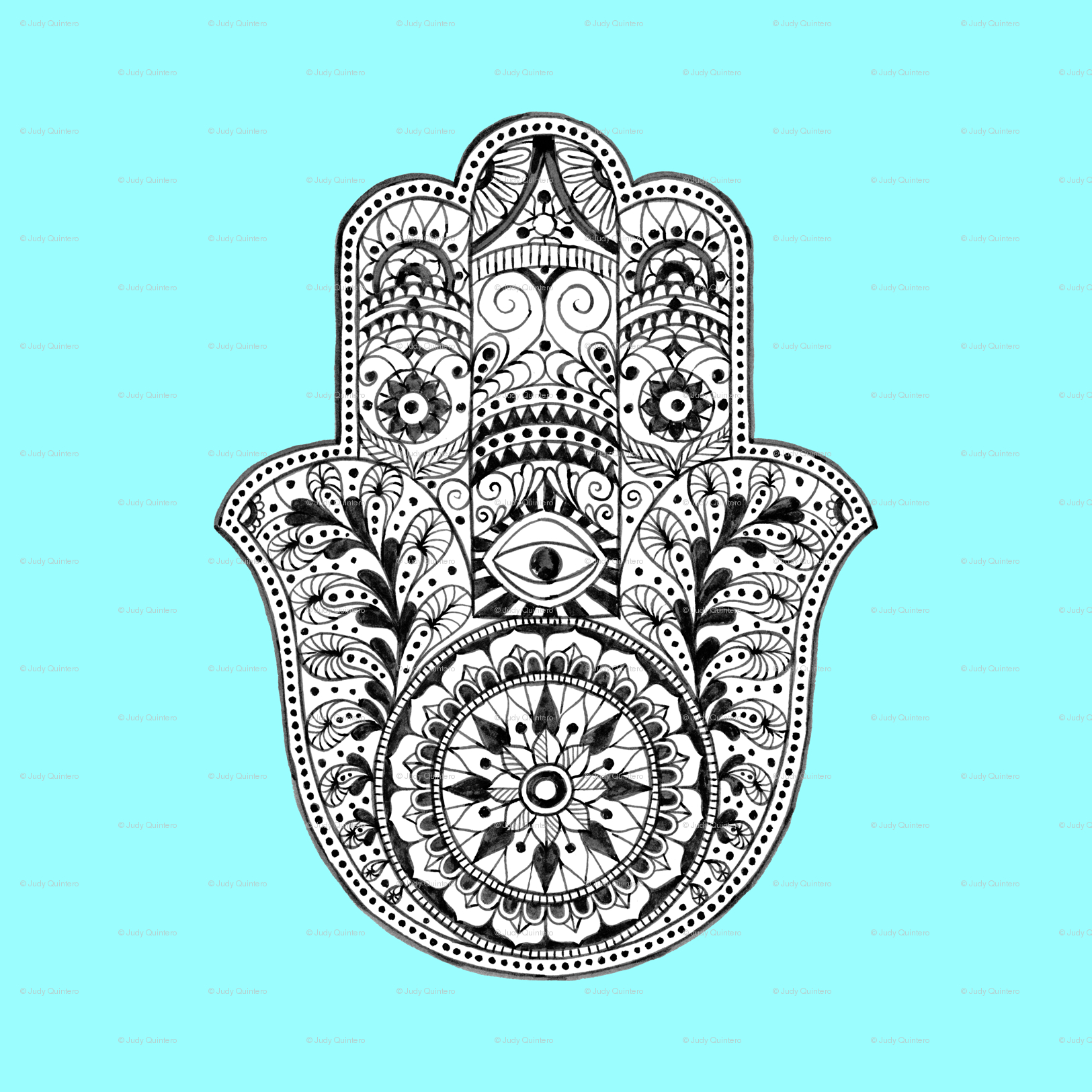 1630x1630 Hamsa Hand wallpaper, Phone