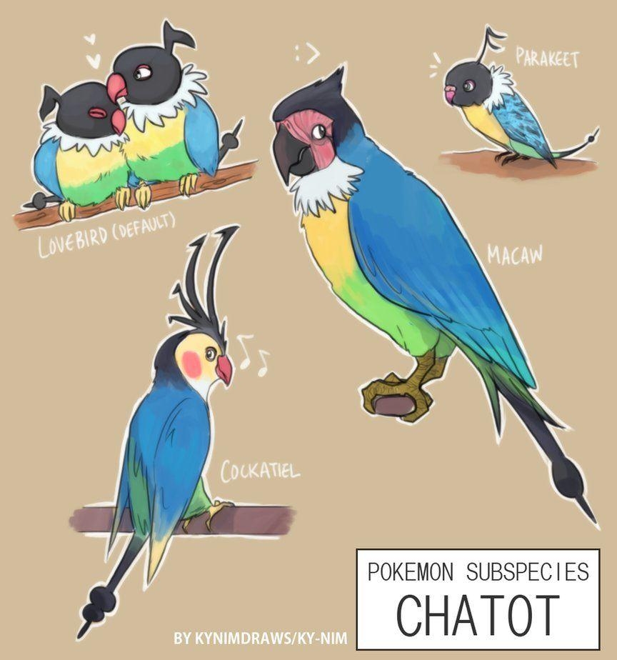 870x930 Pkmn Subspecies: Chatot By Ky Nim, Phone