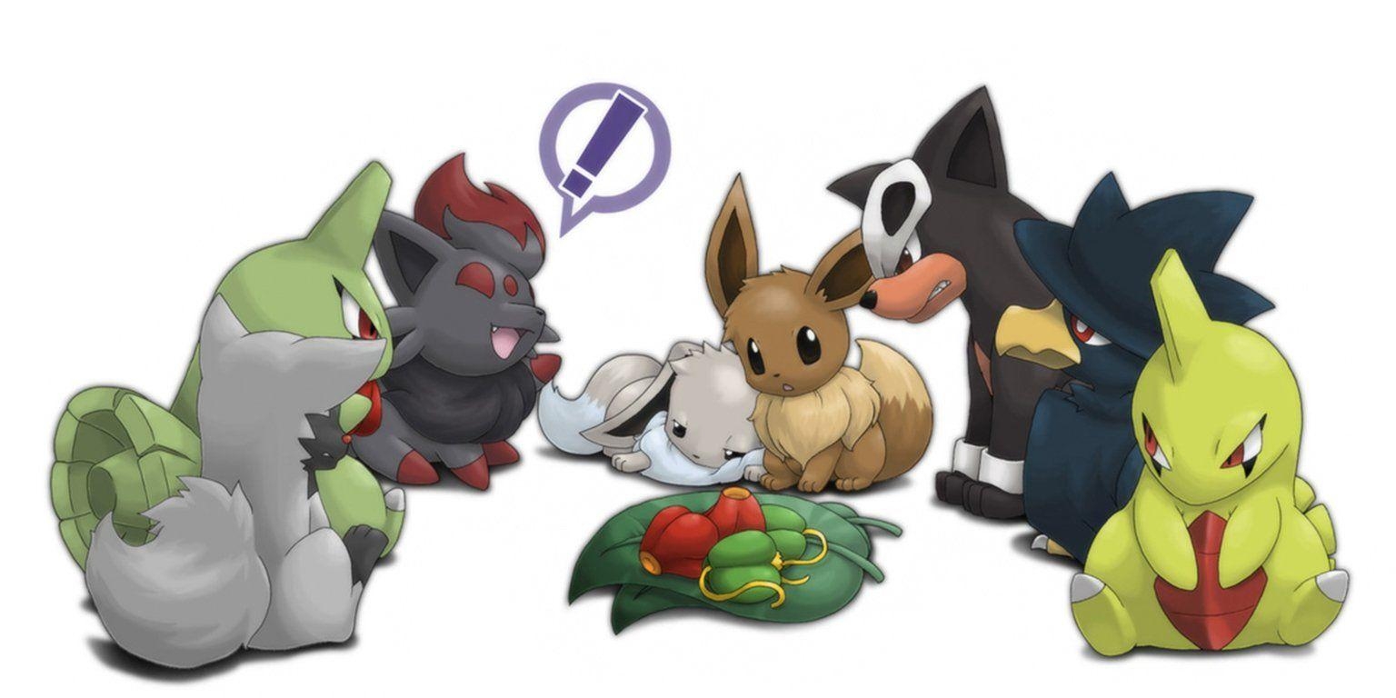 1540x770 Zorua (Pokémon) HD Wallpaper and Background Image, Dual Screen