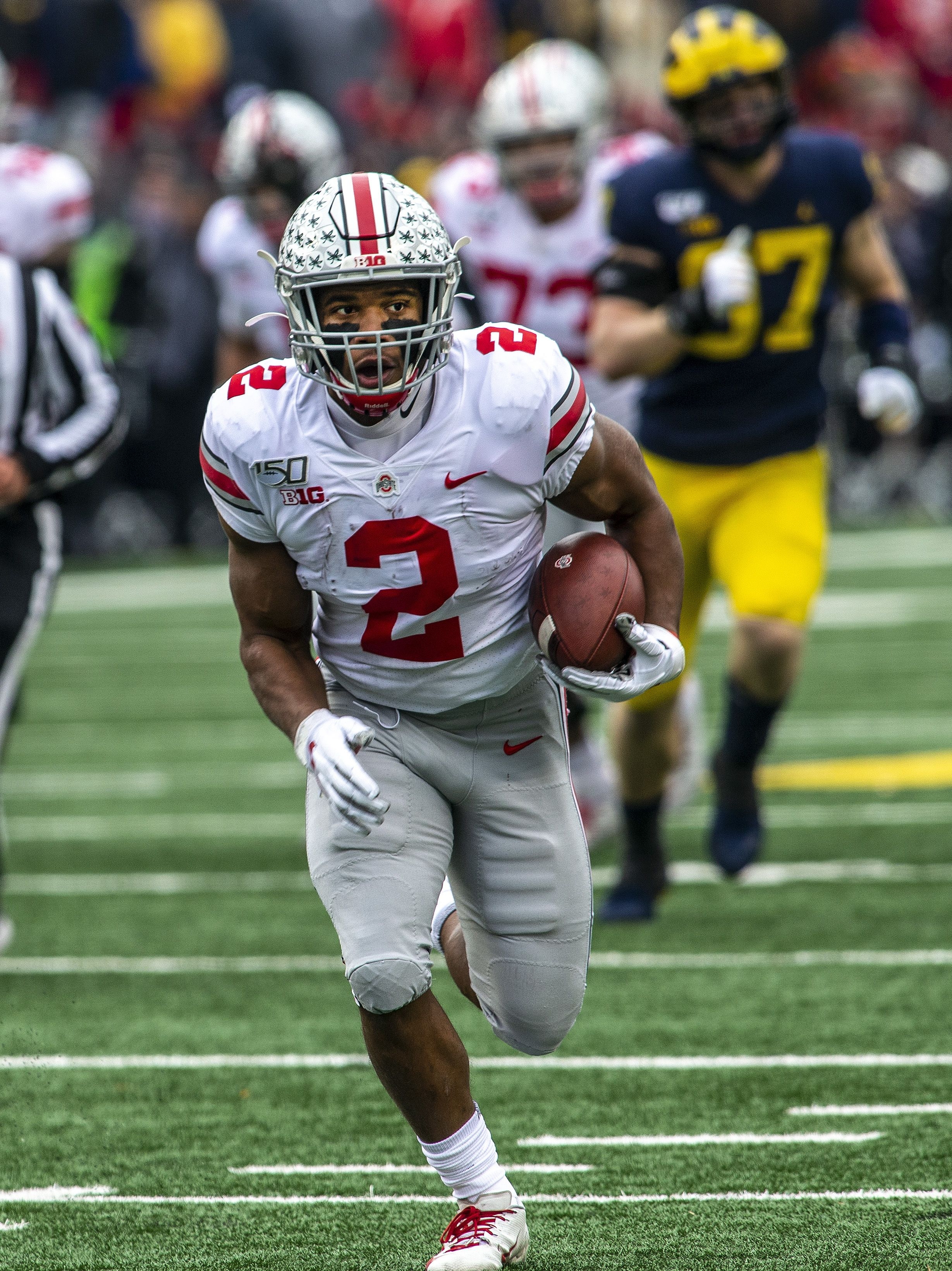 2460x3290 No. 2 Ohio State Beats No. 10 Michigan 56 27 For Record Run, Phone