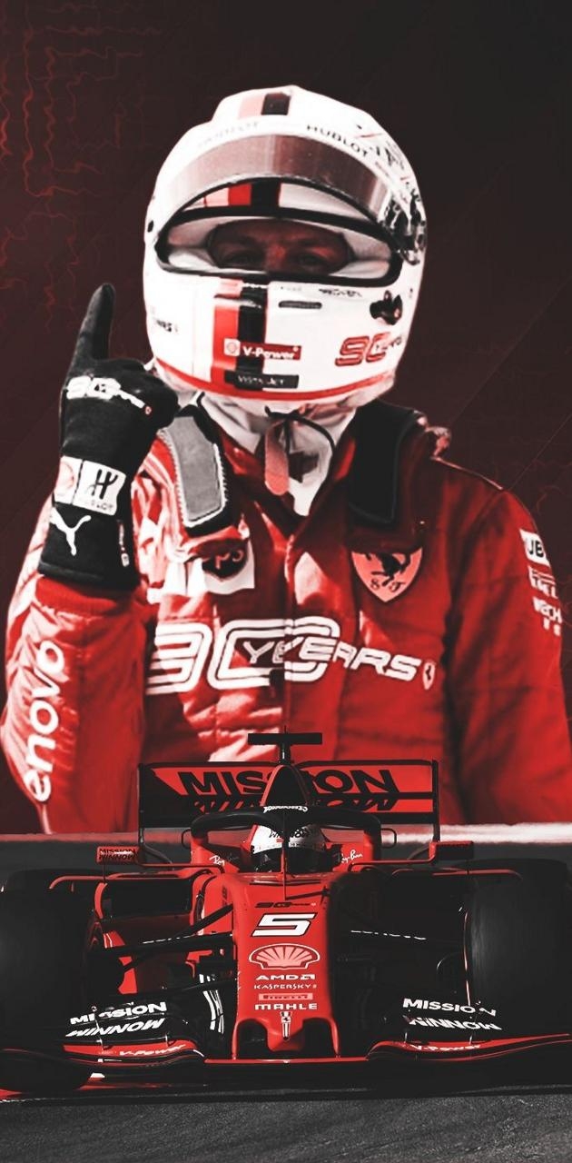 630x1280 Sebastian Vettel wallpaper, Phone