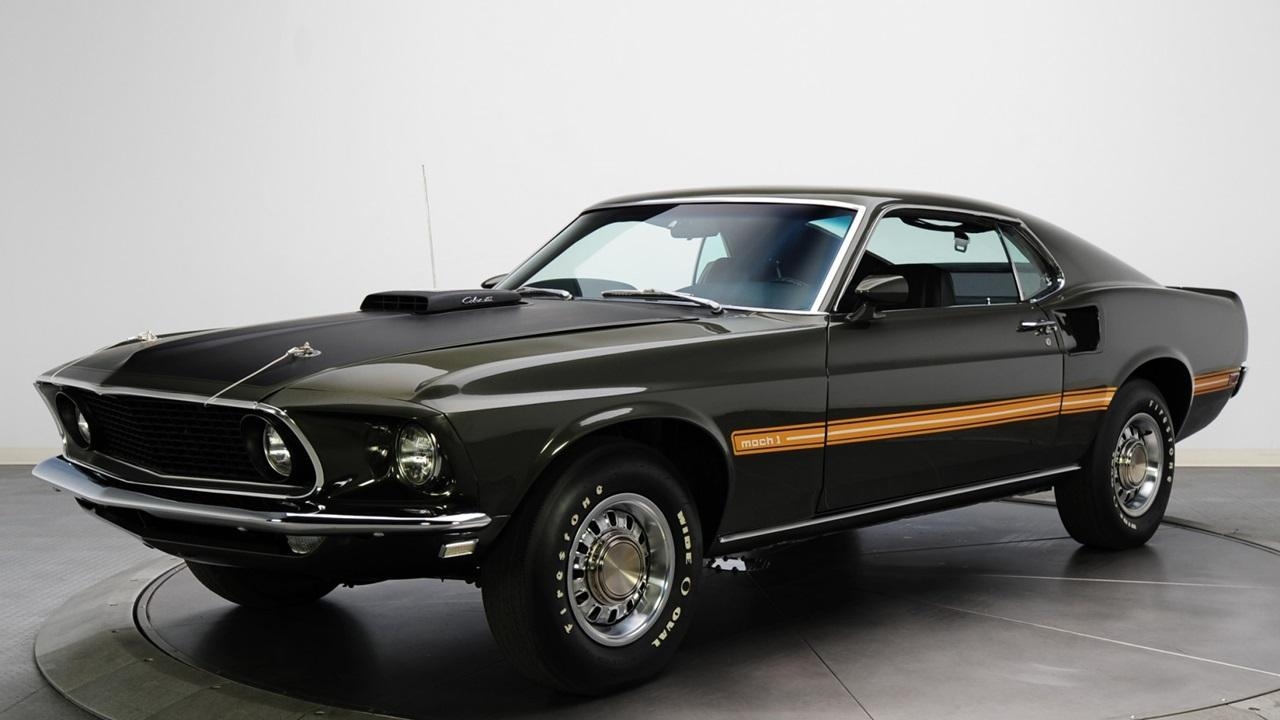 1280x720 Vintage Mustang Car Wallpaper for Android, Desktop