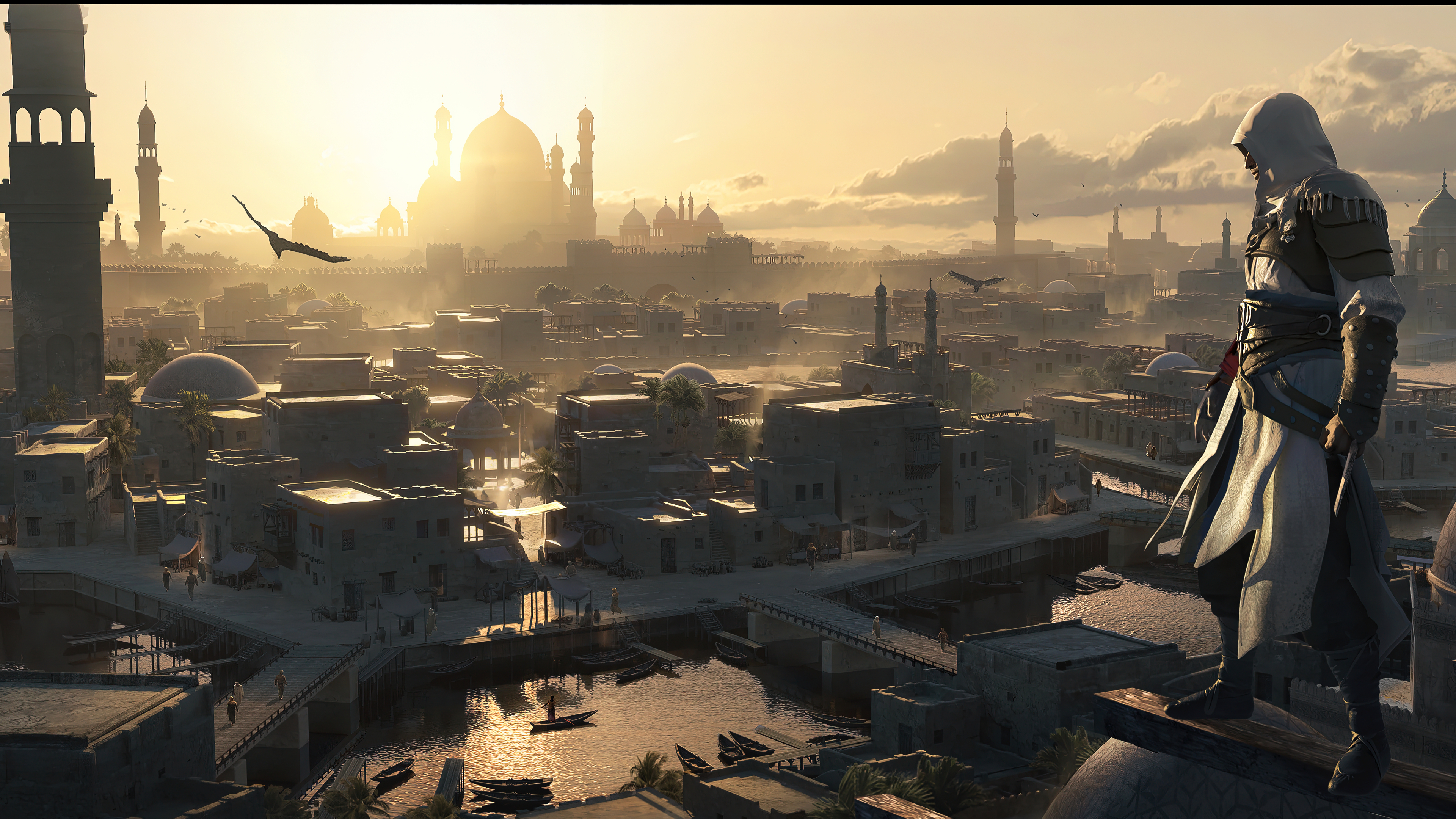 3840x2160 4k Assassin's Creed Mirage AC 1 Homage Concept Art Wallpaper In Pristine Quality, Desktop