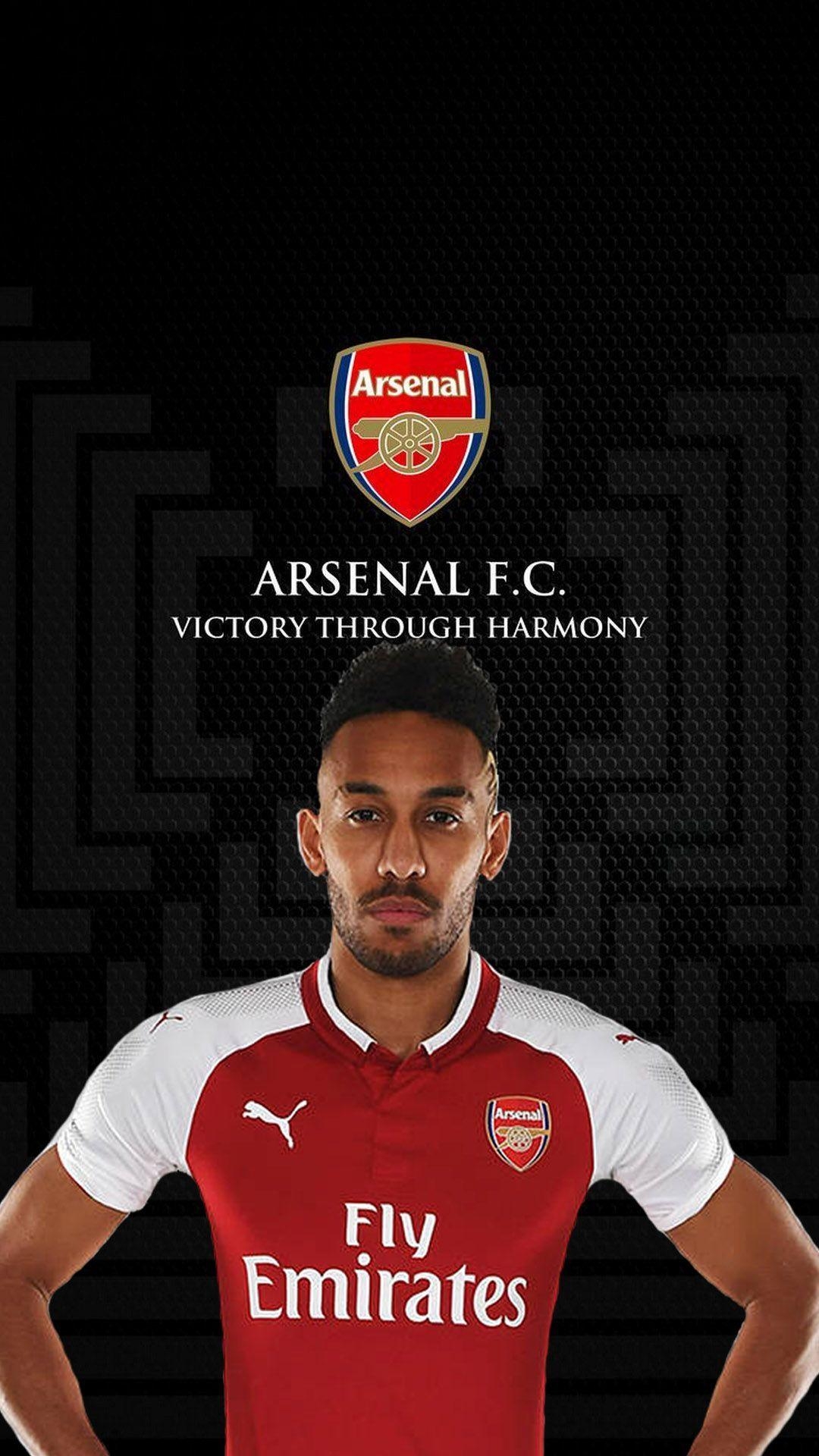 1080x1920 Pierre Emerick Aubameyang Arsenal Wallpaper Android. Android, Phone