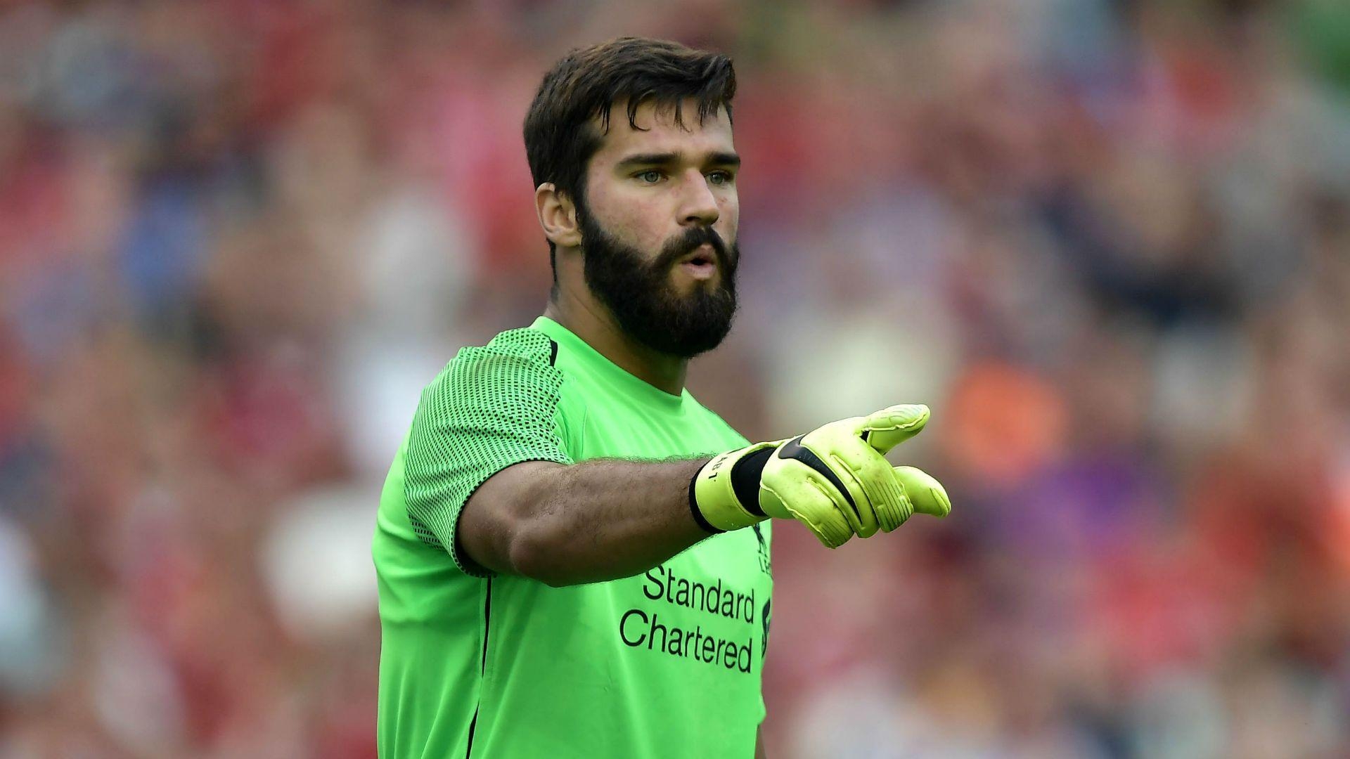 1920x1080 There'd be no belief at Liverpool without Alisson' had to, Desktop