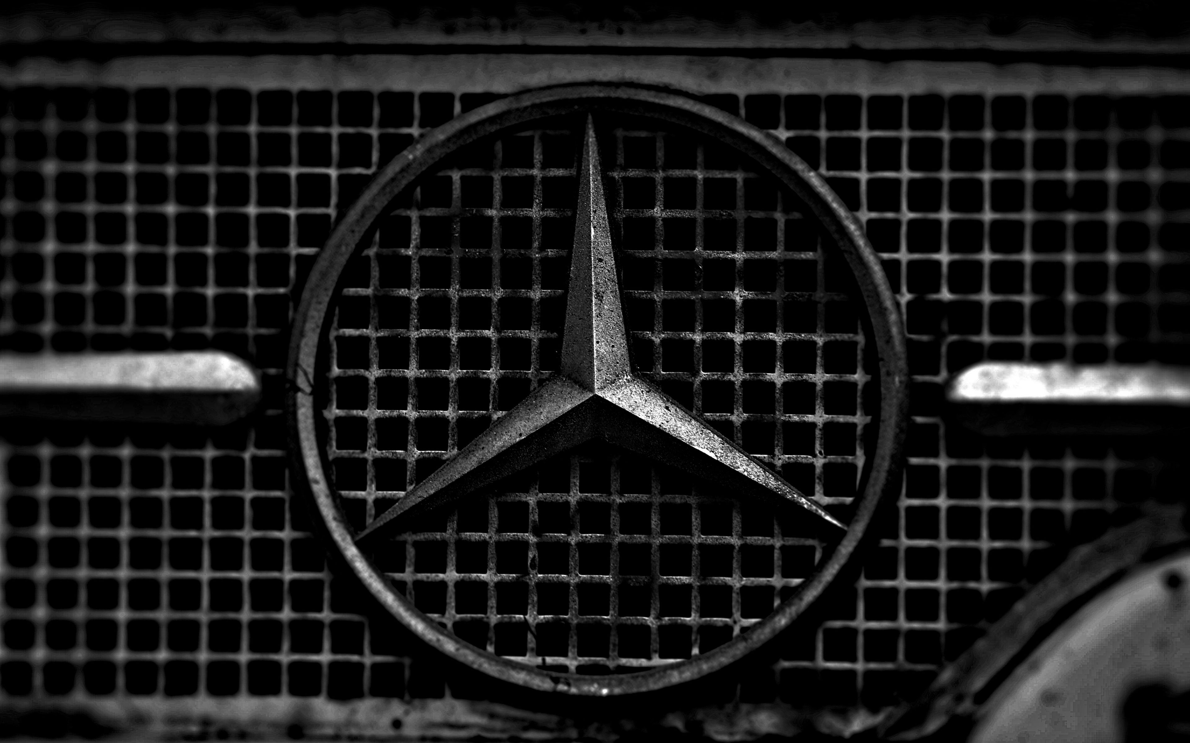 3840x2400 Download  Wallpaper Old Car, Mercedes Benz, Logo, 4k, Ultra HD 16: Widescreen,  HD Image, Background, 4315, Desktop