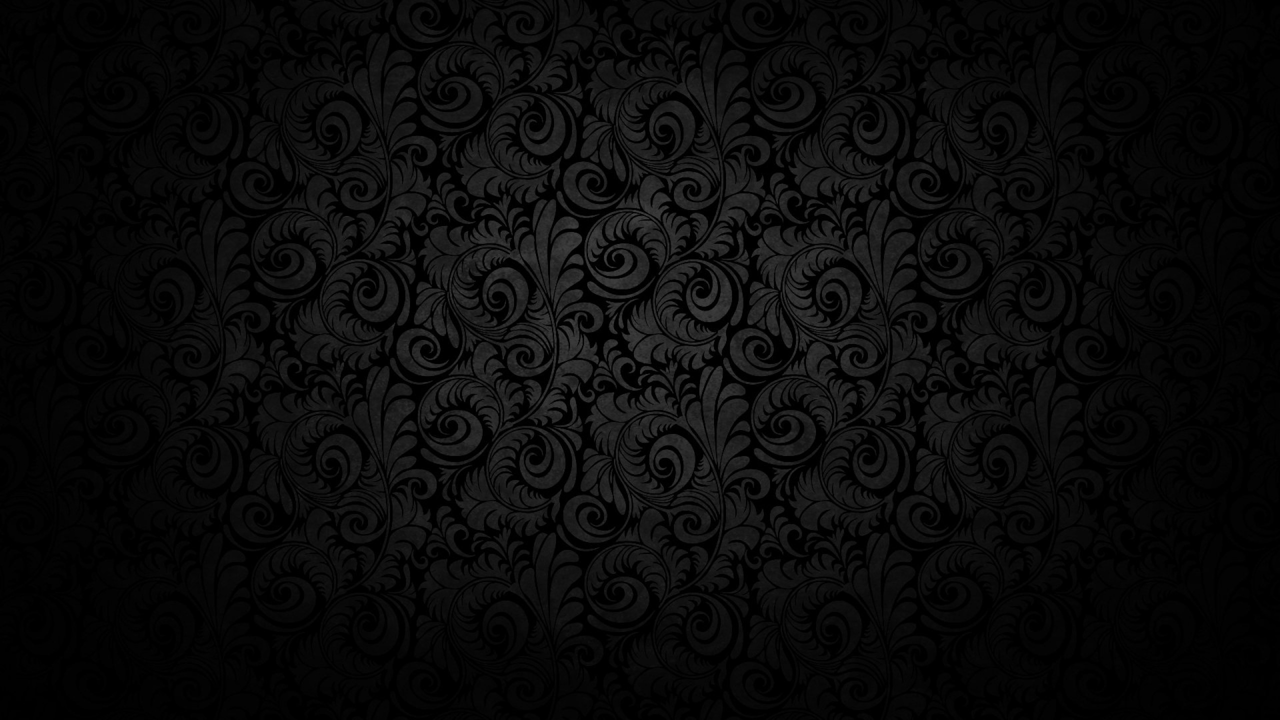 2560x1440 Black Wallpaper, Desktop