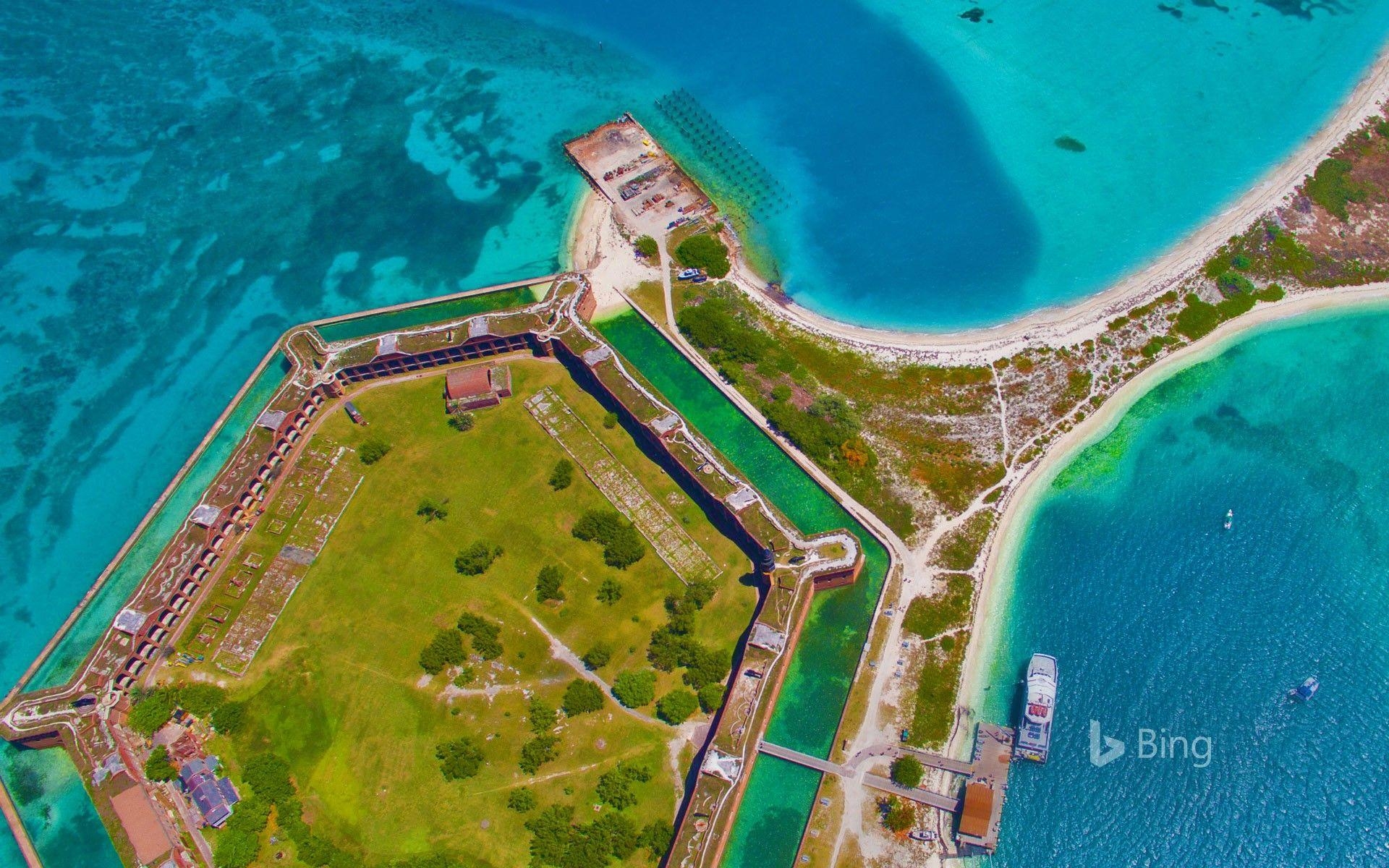 1920x1200 Fort Jefferson in Dry Tortugas National Park, Florida © Miami2you, Desktop