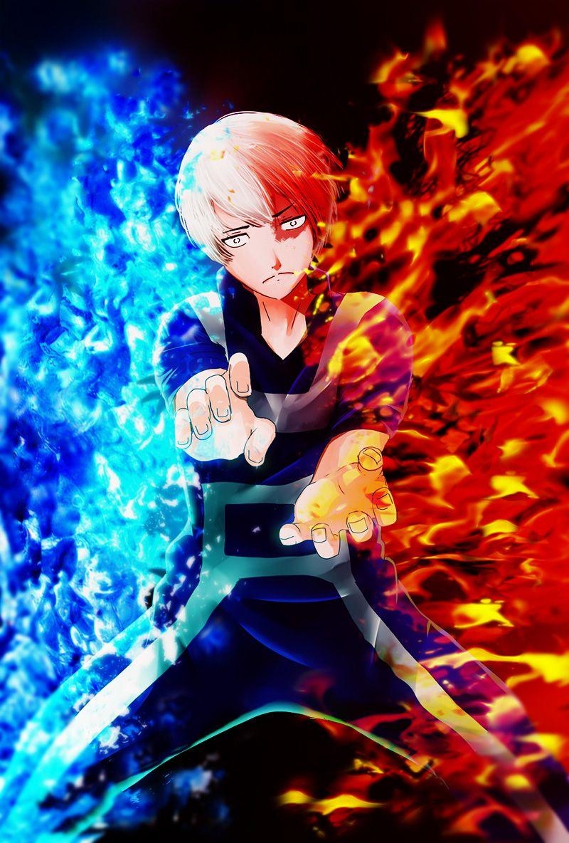 800x1190 Shouto Todoroki, Phone