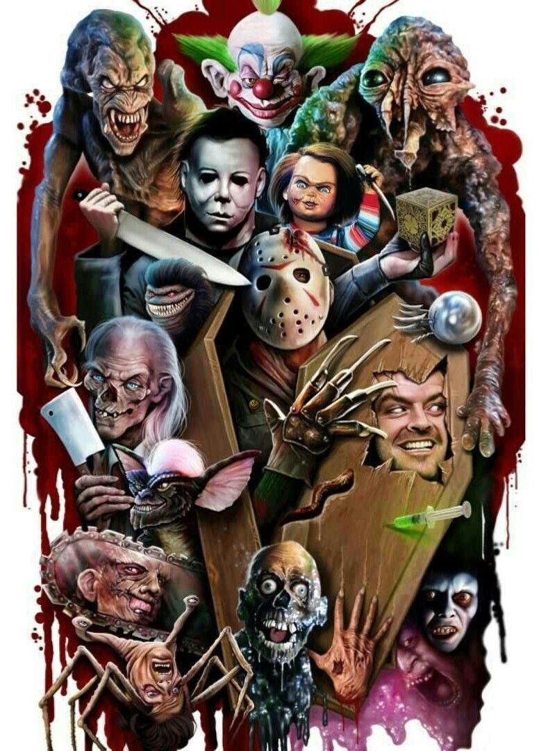 780x1080 HORROR COLLECTION. Horror movie icons, Horror characters, Horror, Phone