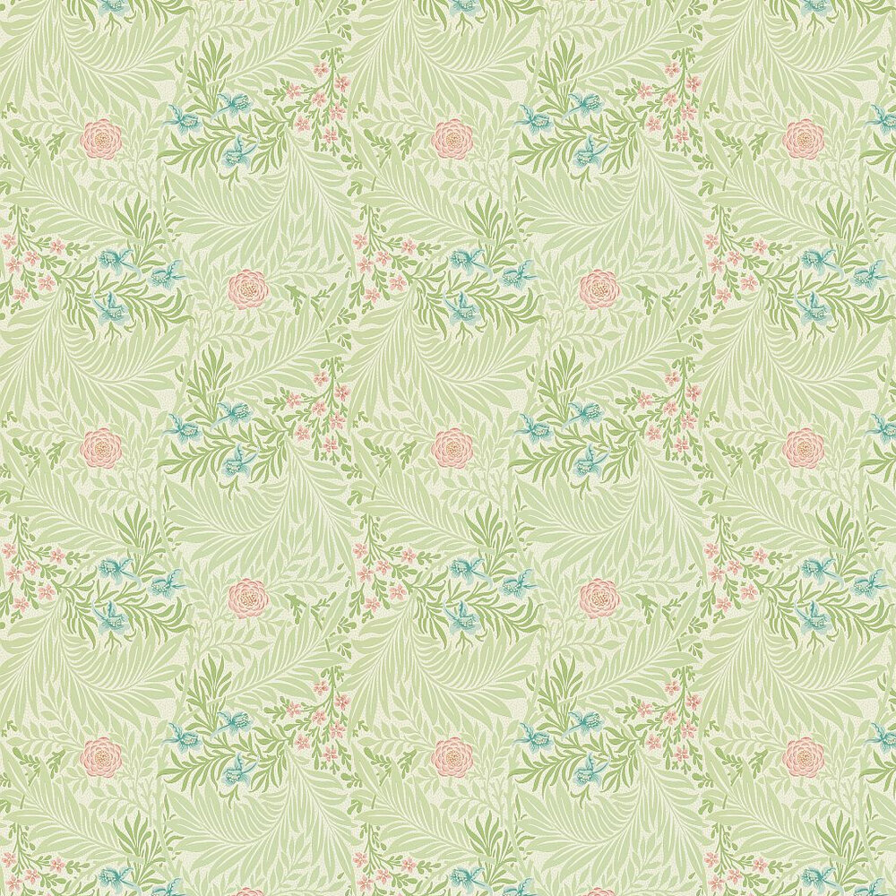 1000x1000 Larkspur by Morris / Pink / Blue, Wallpaper Direct, Phone