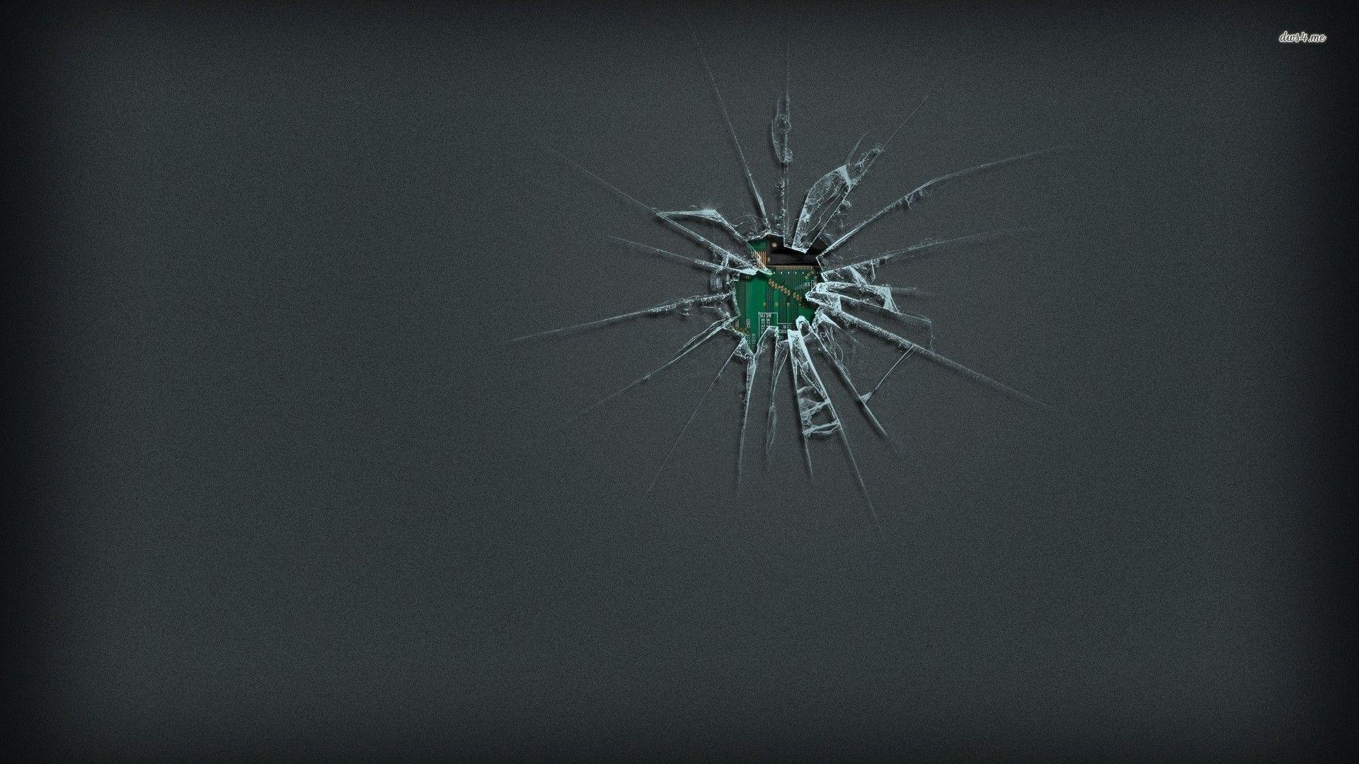 1920x1080 Cracked Screen Wallpaper HD, Desktop