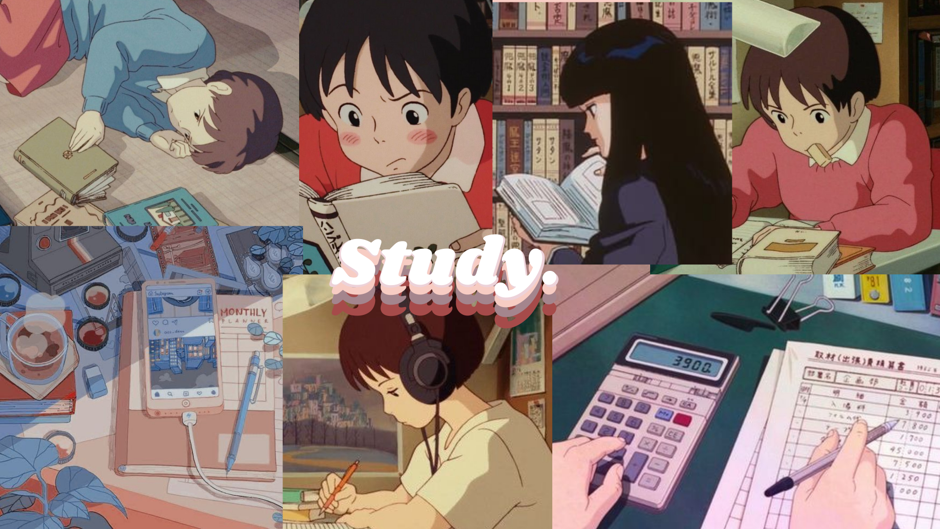 1920x1080 Anime Studying Wallpaper Free Anime Studying Background, Desktop