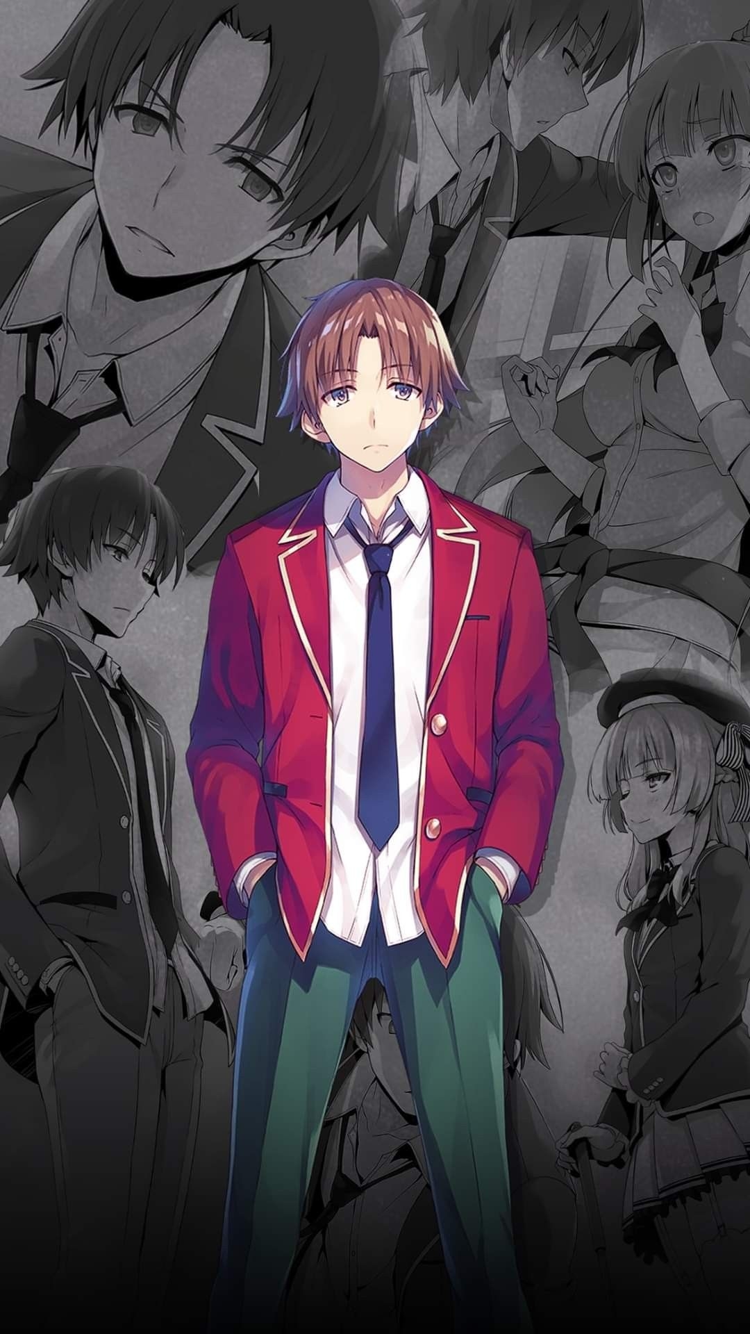 1080x1920 Ayanokouji Kiyotaka Anime classroom, Phone