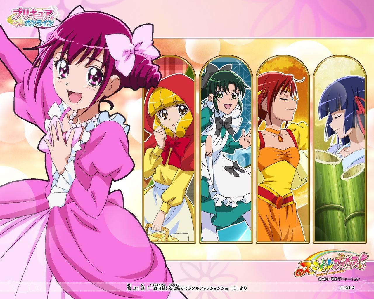 1280x1030 Smile Precure!. Anime Image Board, Desktop