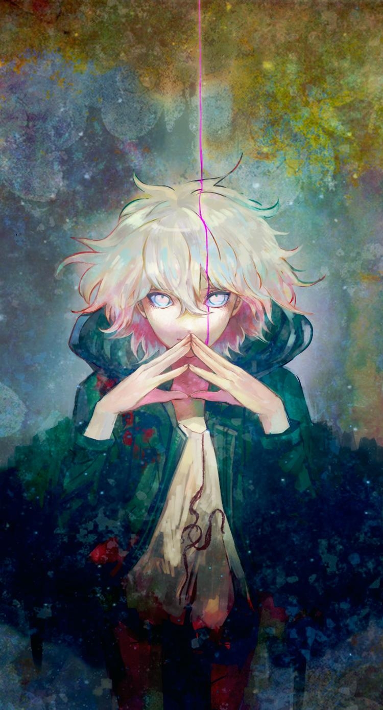 750x1390 Komaeda Nagito Danganronpa 2 Anime Image Board, Phone