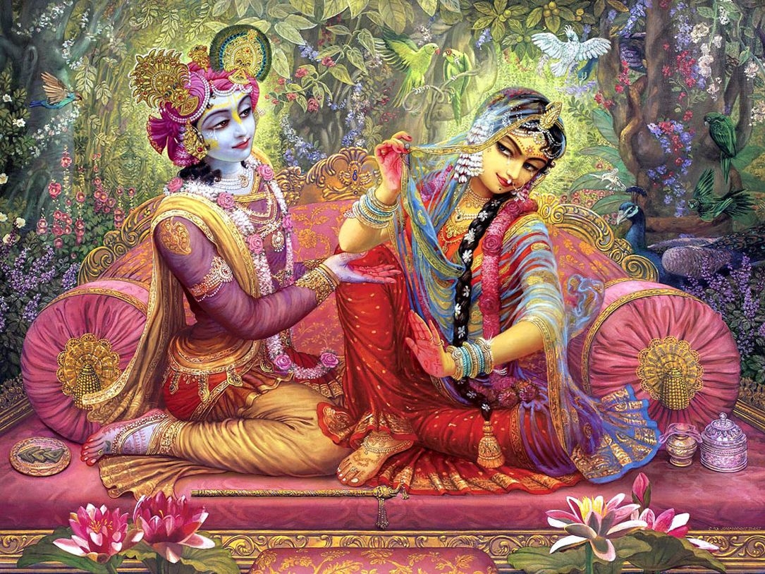 1090x820 Holi Radha Krishna HD Wallpaper Image Whatsapp dp Fb Pics, Desktop