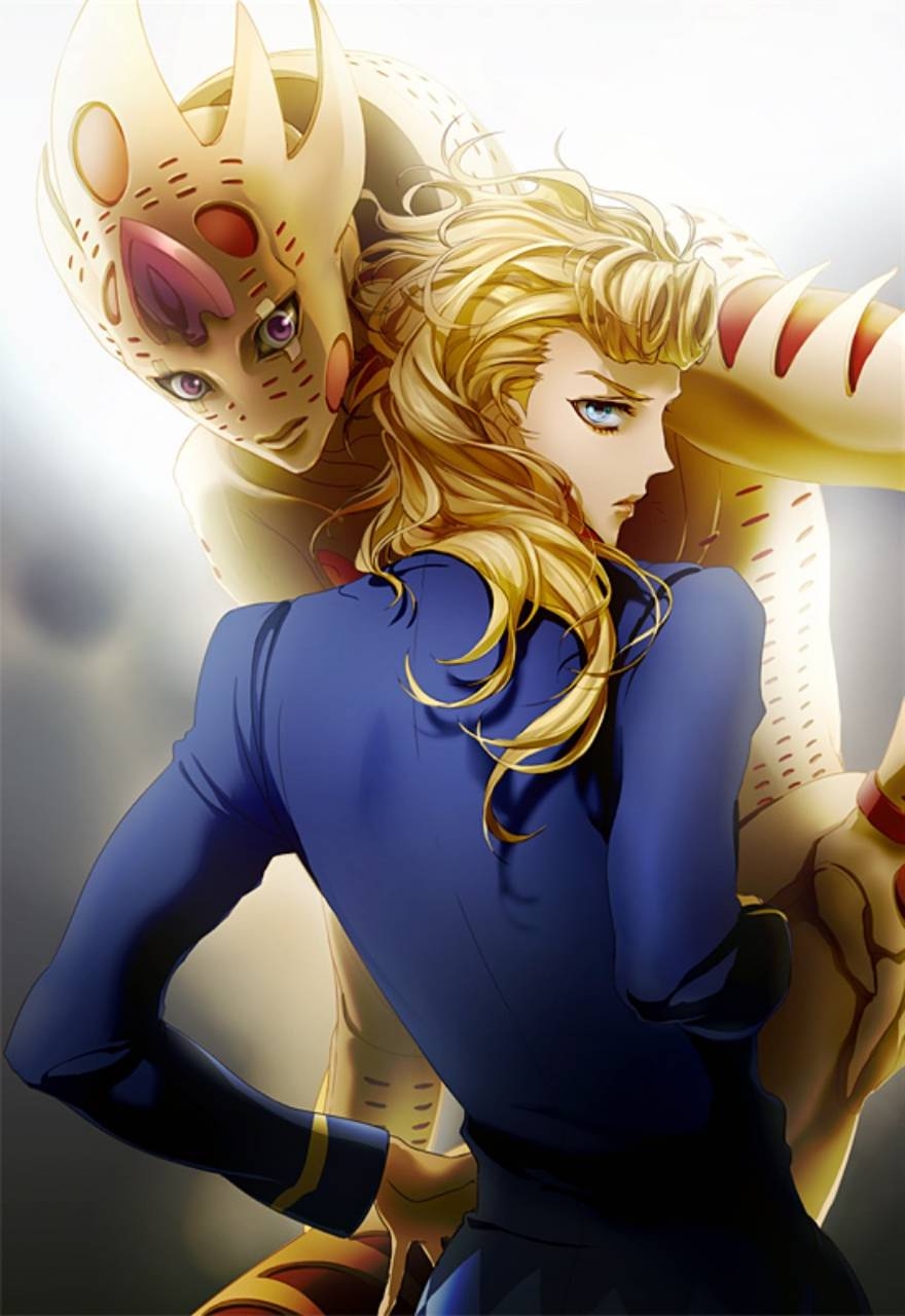 880x1280 Giorno Giovanna wallpaper, Phone