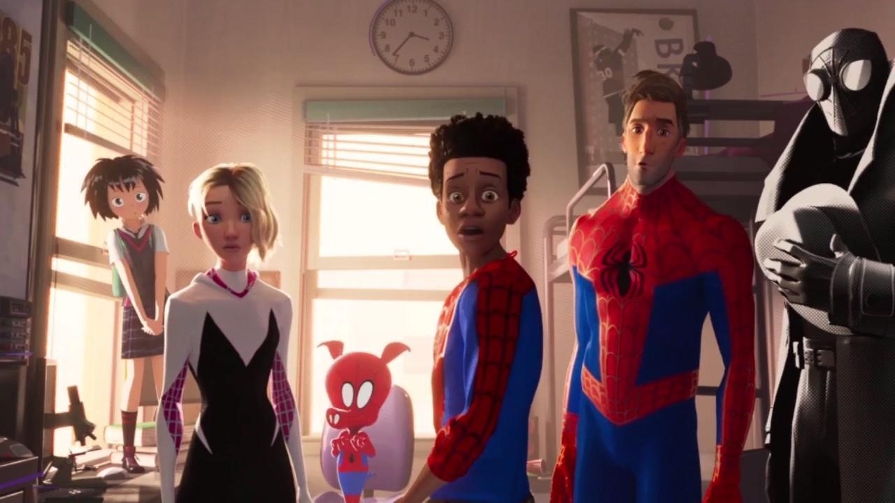 1280x720 Spider Man Into The Spider Verse Trailer Reveals SIX Heroes, Desktop