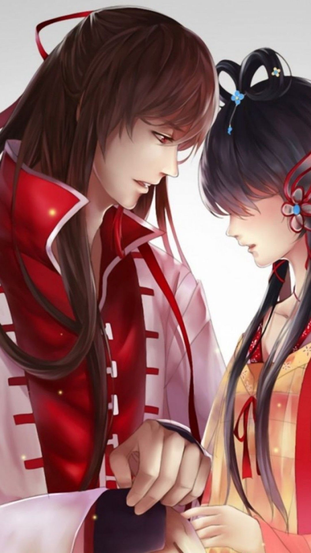 1080x1920 Free Wallpaper: Anime Couple Wallpaper HD For iPhone, Phone