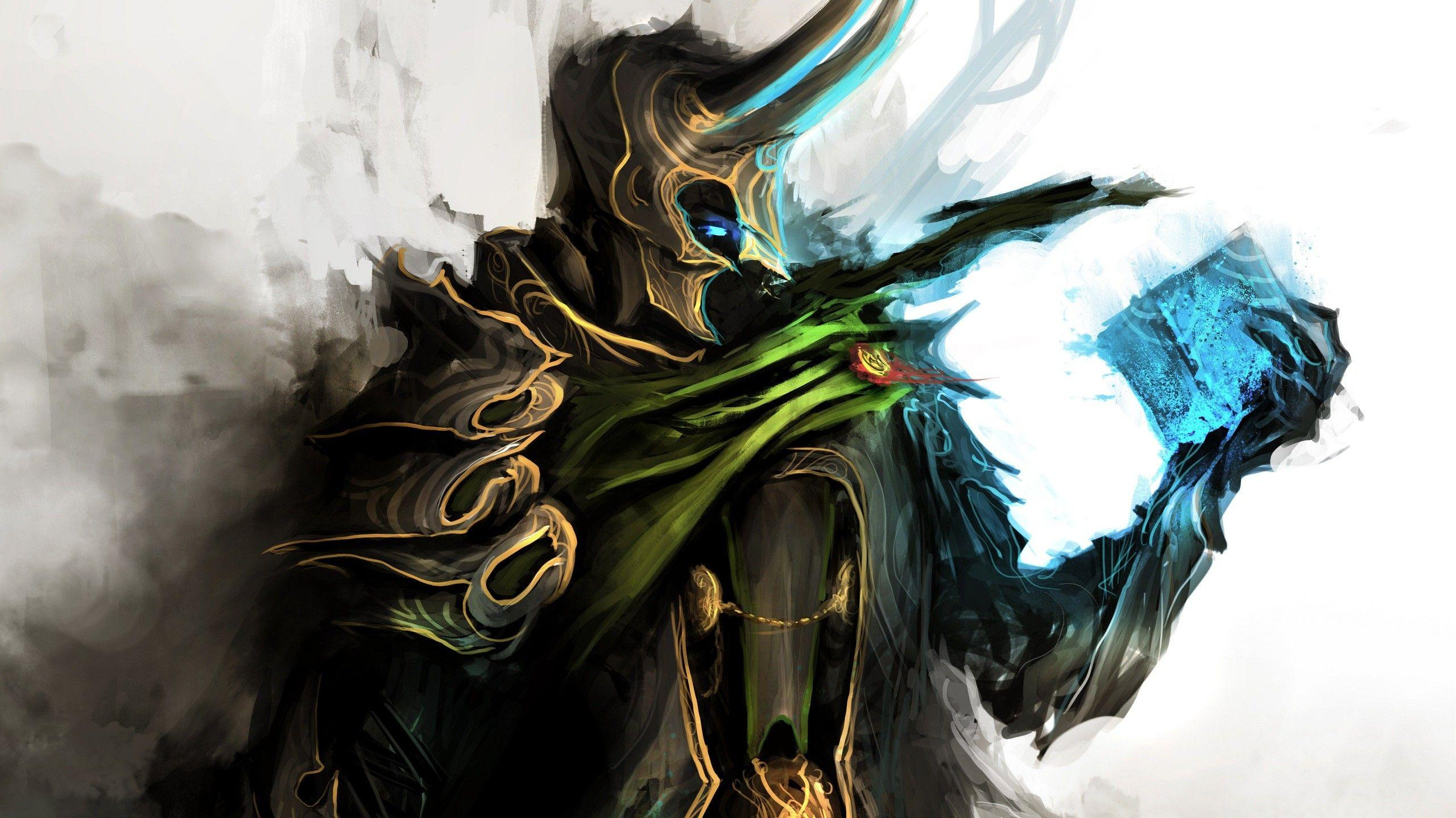 2560x1440 Loki art Wallpaper Download, Desktop