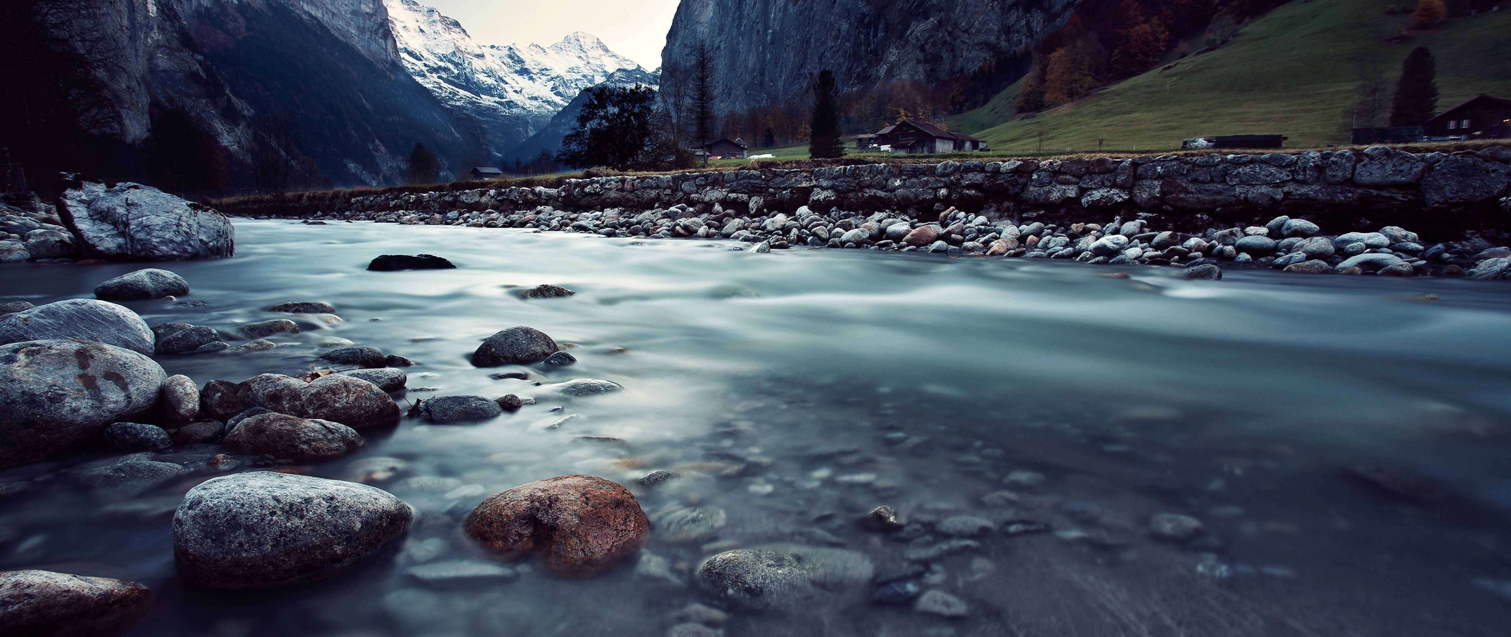 5120x2160 Retina 4k Riverbead wallpaper Ultra Wide TV, Dual Screen