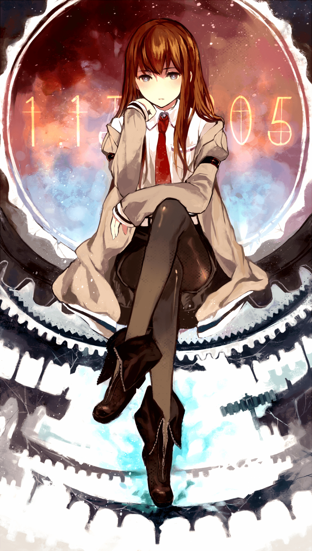 1000x1770 Steins;gate, Makise Kurisu. anime. Anime, Steins gate Gate, Phone