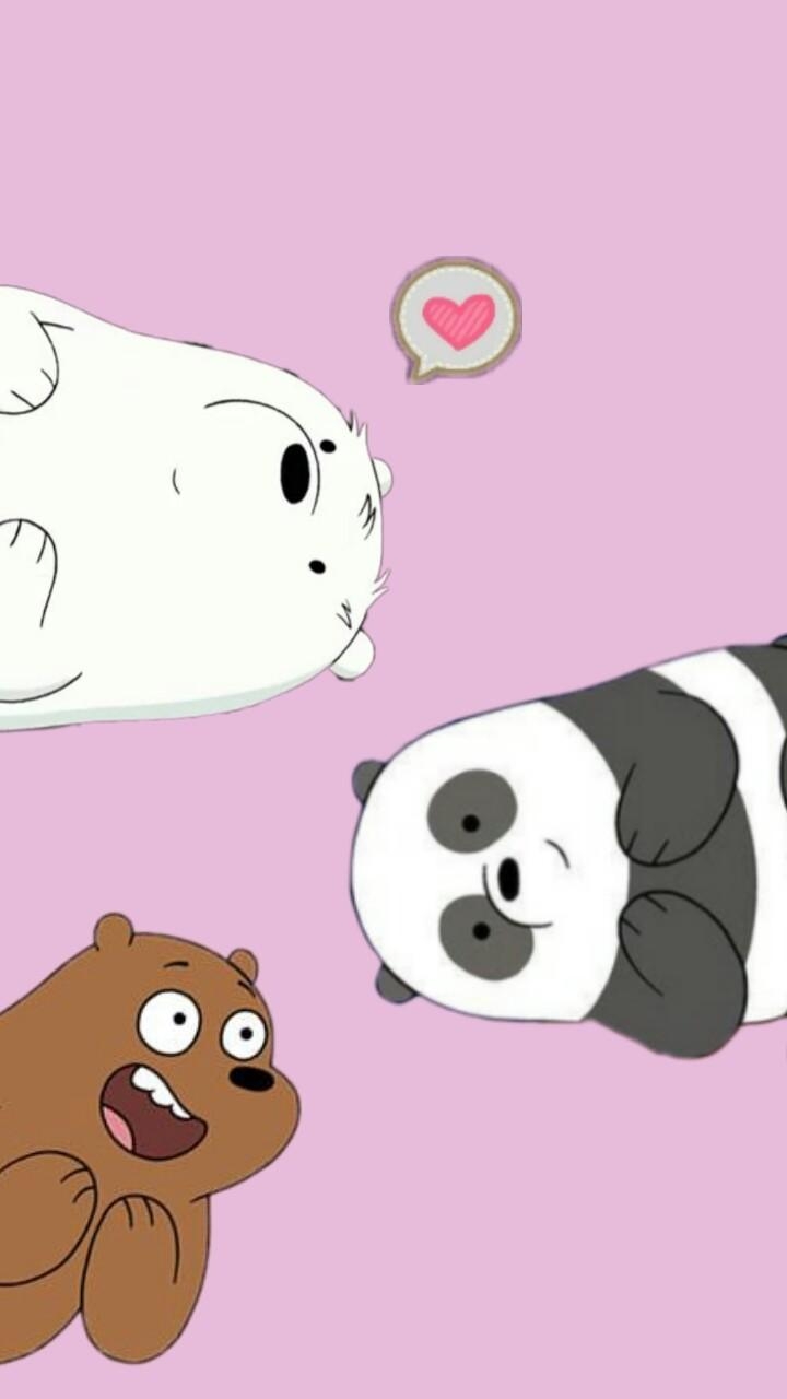 720x1280 we bare bears, grizz, wallpaper and ice bear, Phone