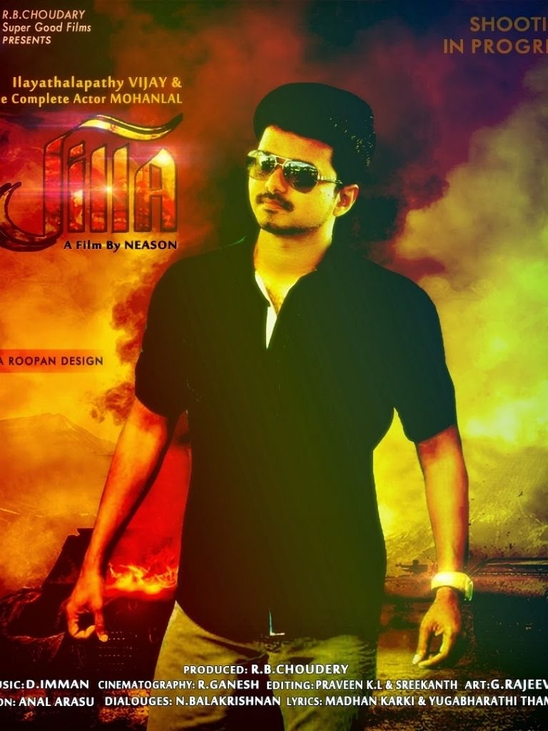 770x1030 Free download Vijay Wallpaper Designs Jilla Vijay Wallpaper Poster Design [940x1080] for your Desktop, Mobile & Tablet. Explore Wallpaper Posters Designs. Free Poster Wallpaper, Wallpaper to Print, Wallpaper Poster, Phone