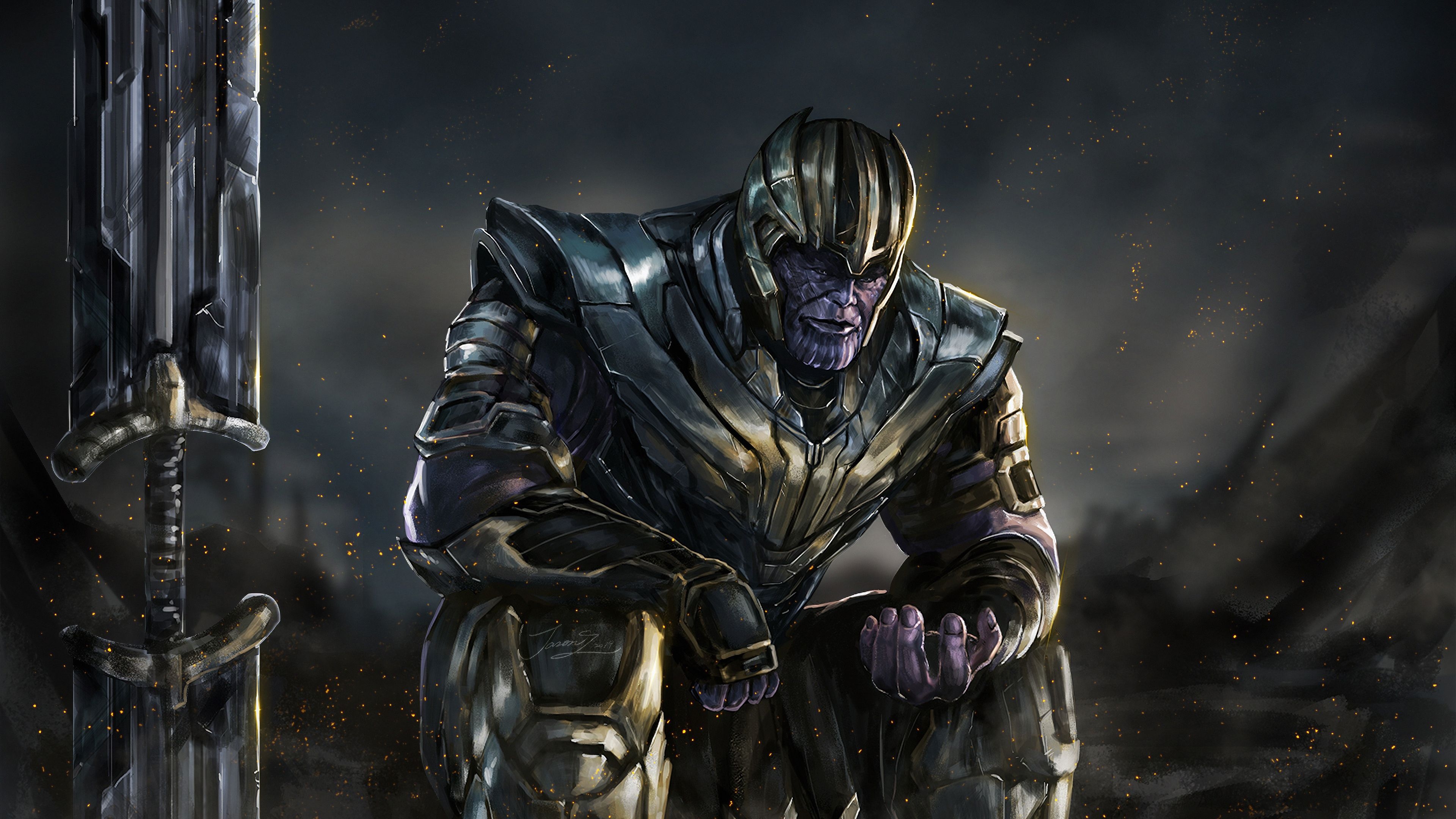 3840x2160 Thanos 4k Wallpaper, Desktop