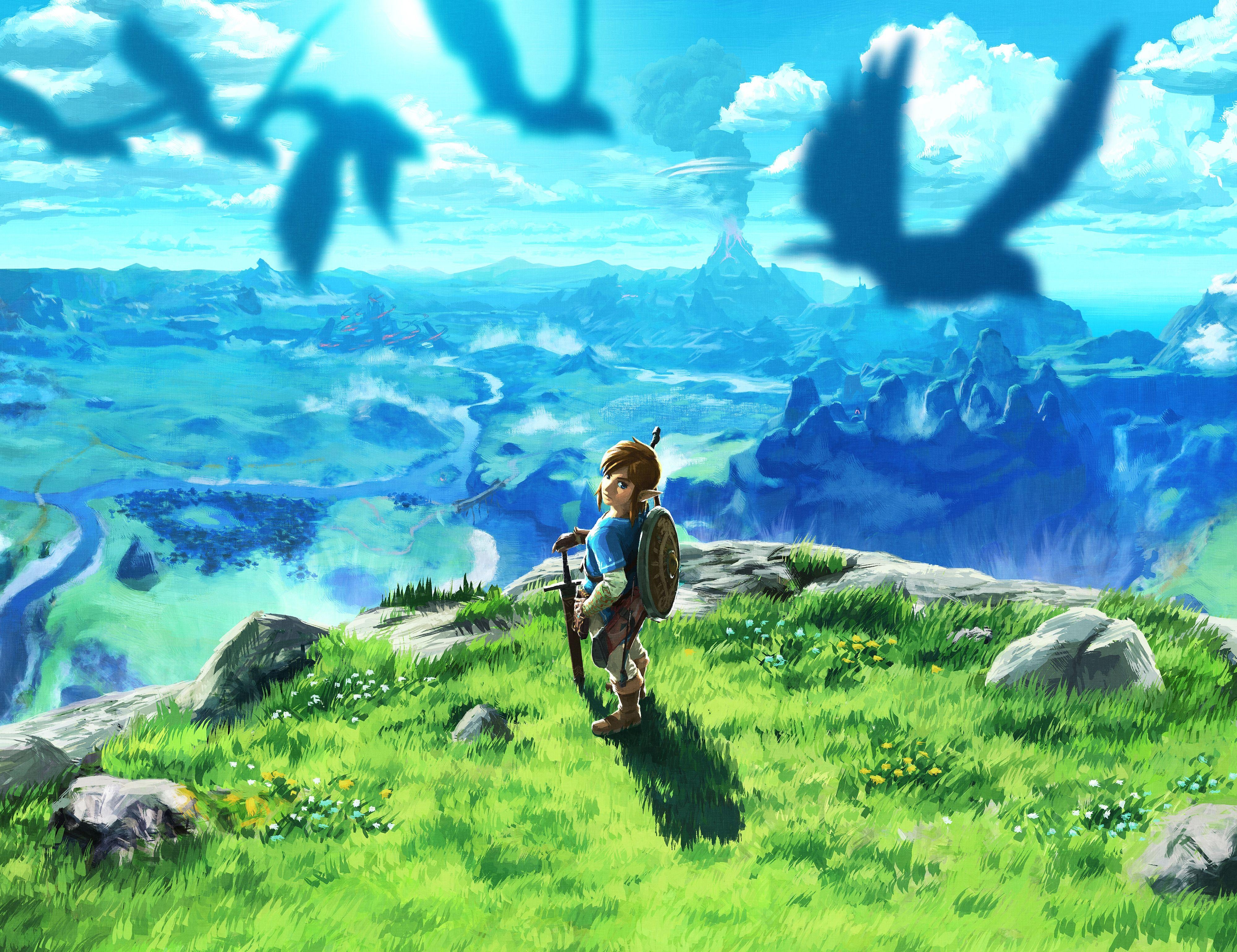 4000x3080 Wallpaper The Legend of Zelda: Breath of the Wild, 4K, Games, Desktop