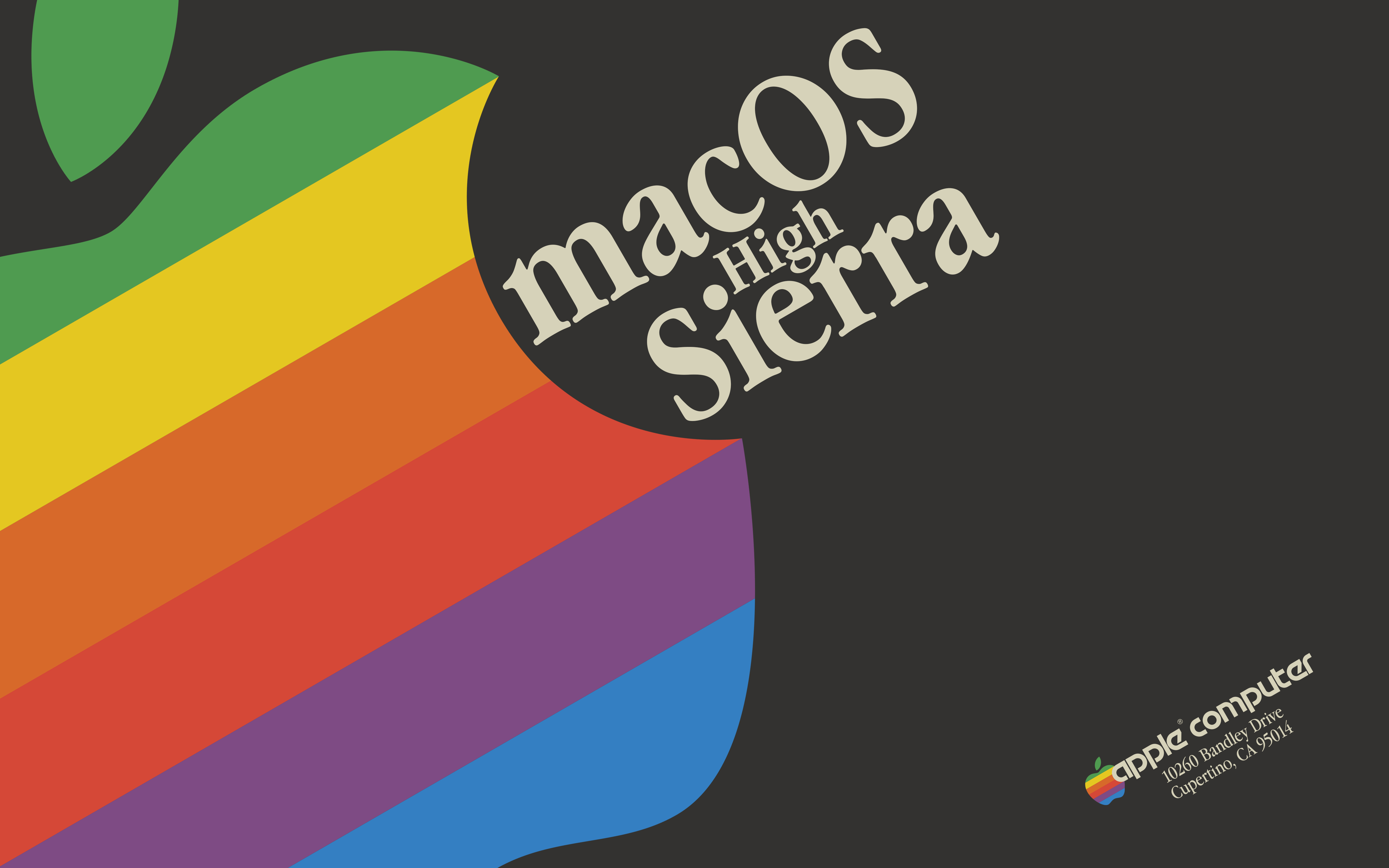 5120x3200 MacOS High Sierra Retro 70s Retina 4k Wallpaper, Desktop