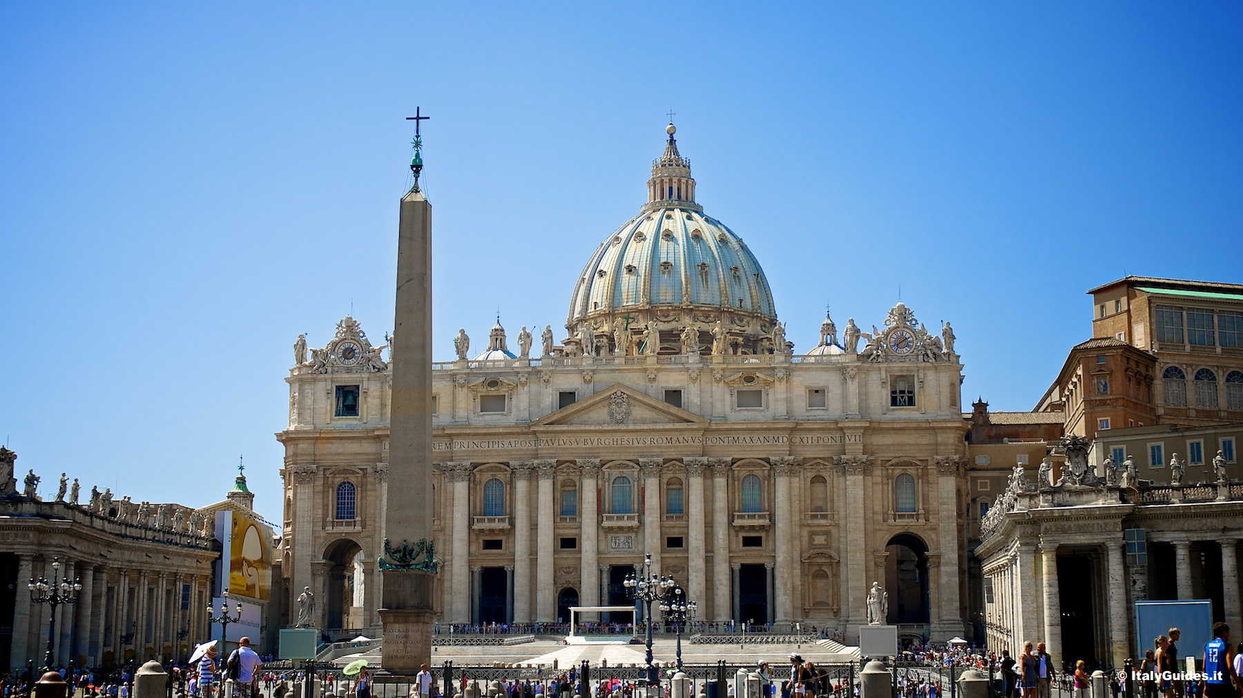 1800x1020 Picture of St. Peter's Basilica, Rome, Desktop