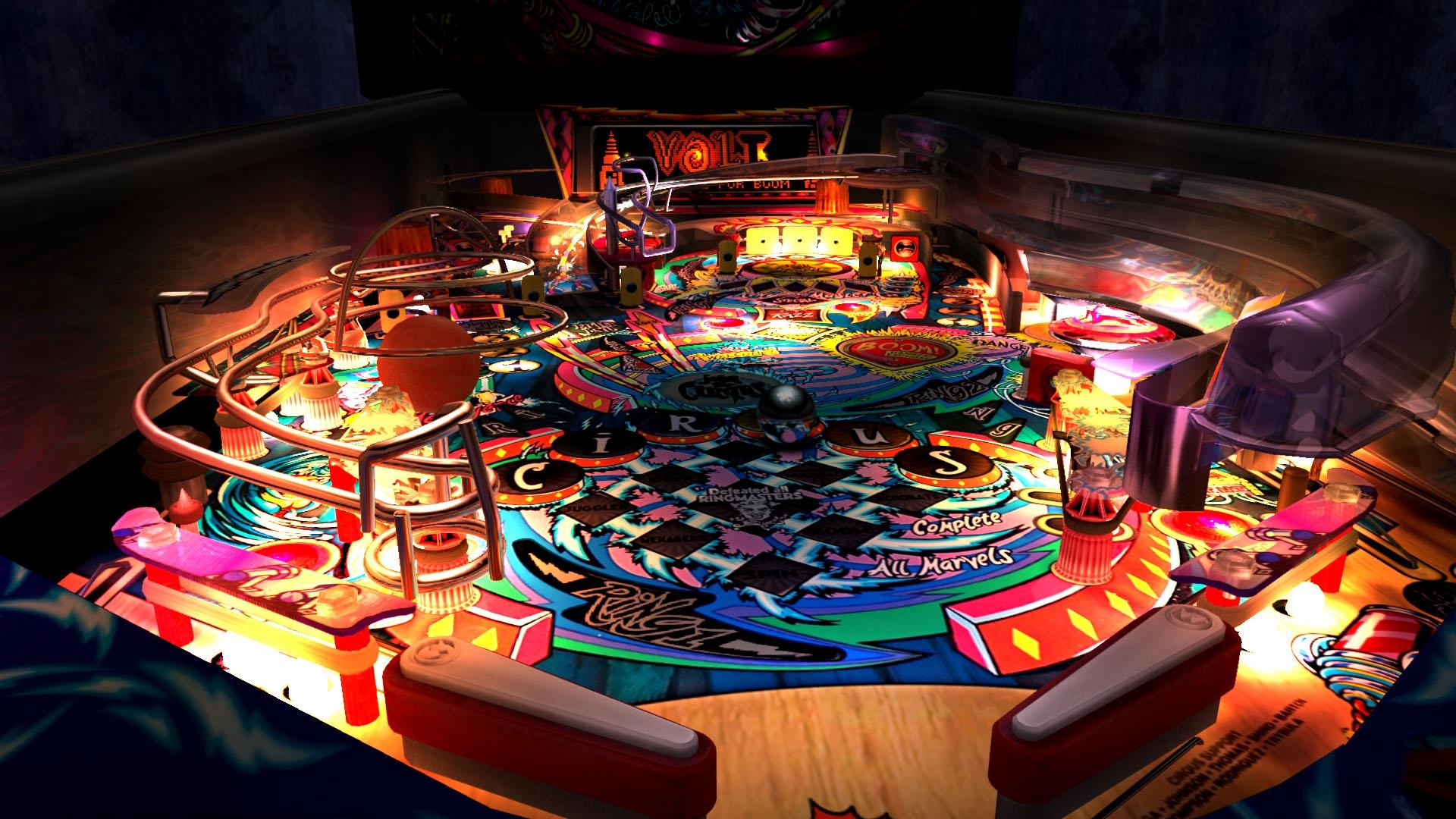 1920x1080 Pinball Arcade HD Wallpaper, Desktop