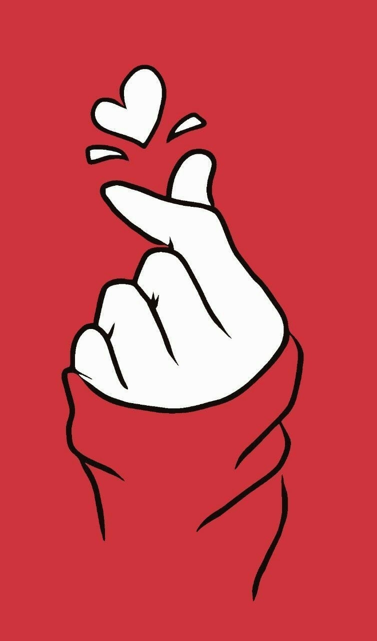 760x1280 Finger Heart Wallpaper Free Finger Heart Background, Phone