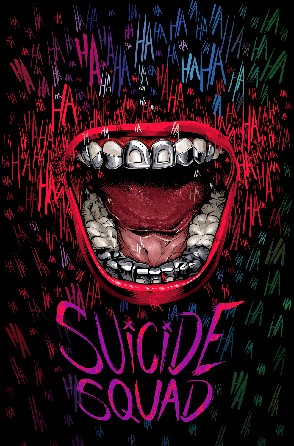 990x1500 Suicide Squad Poster, Phone